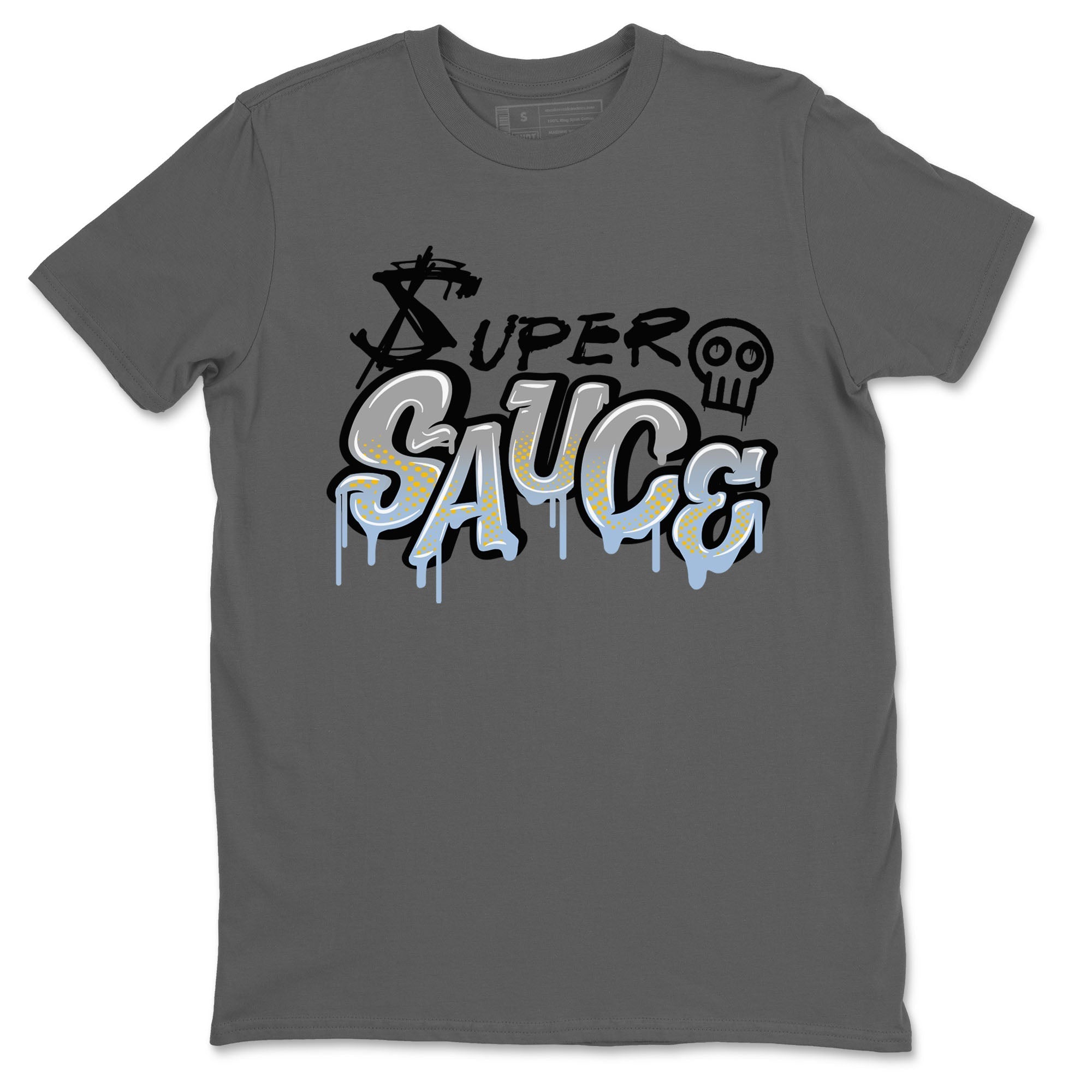 Super Sauce snkmatch Tees - Air Jordan 13 Blue Grey