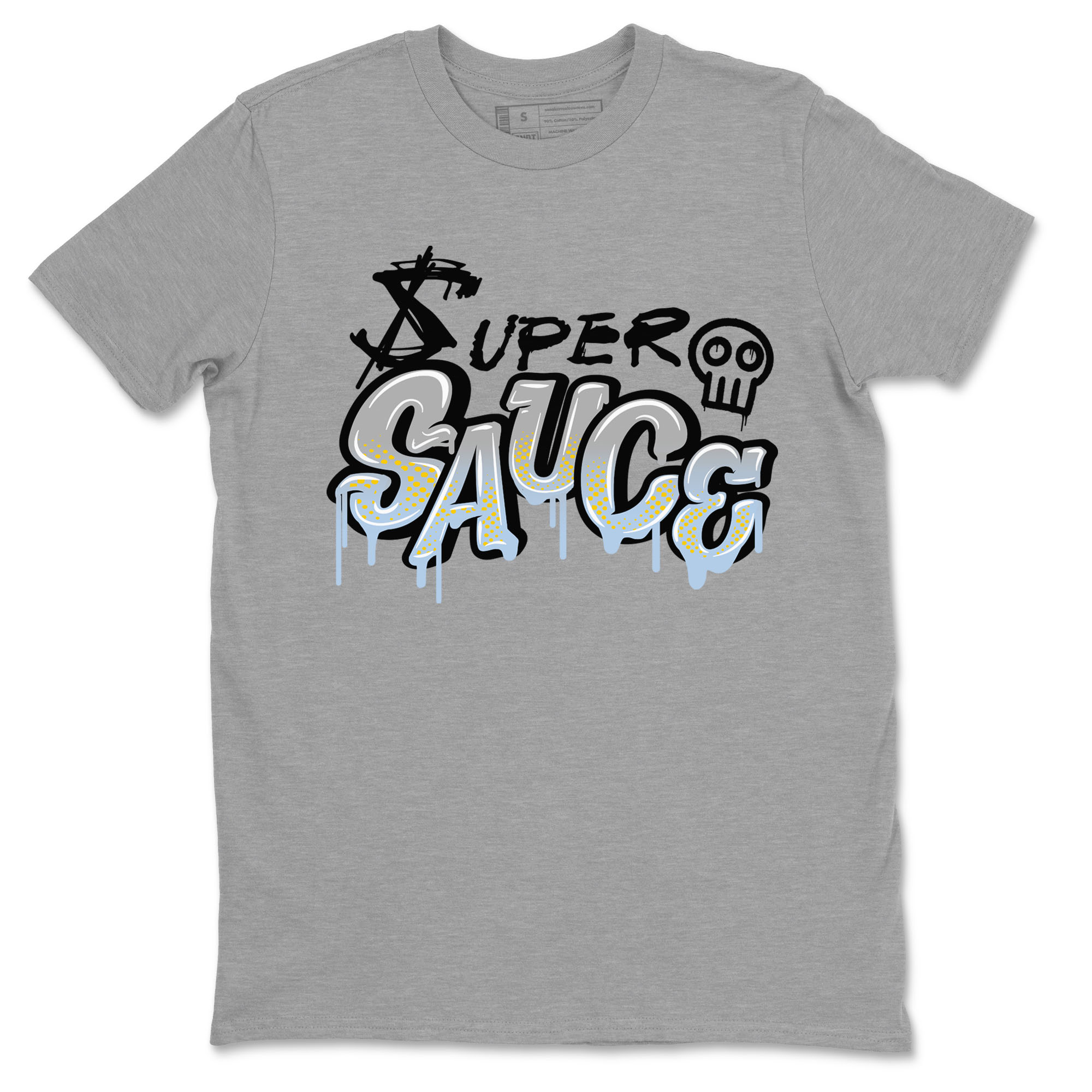 Super Sauce snkmatch Tees - Air Jordan 13 Blue Grey