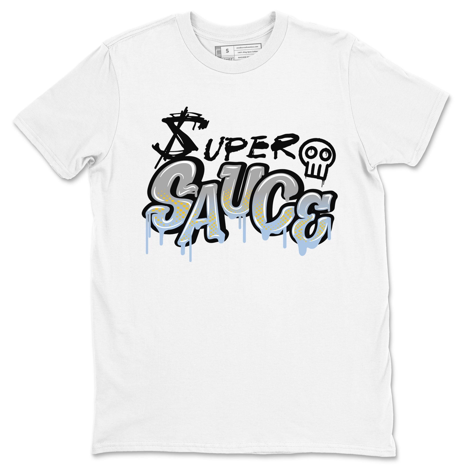 Super Sauce snkmatch Tees - Air Jordan 13 Blue Grey