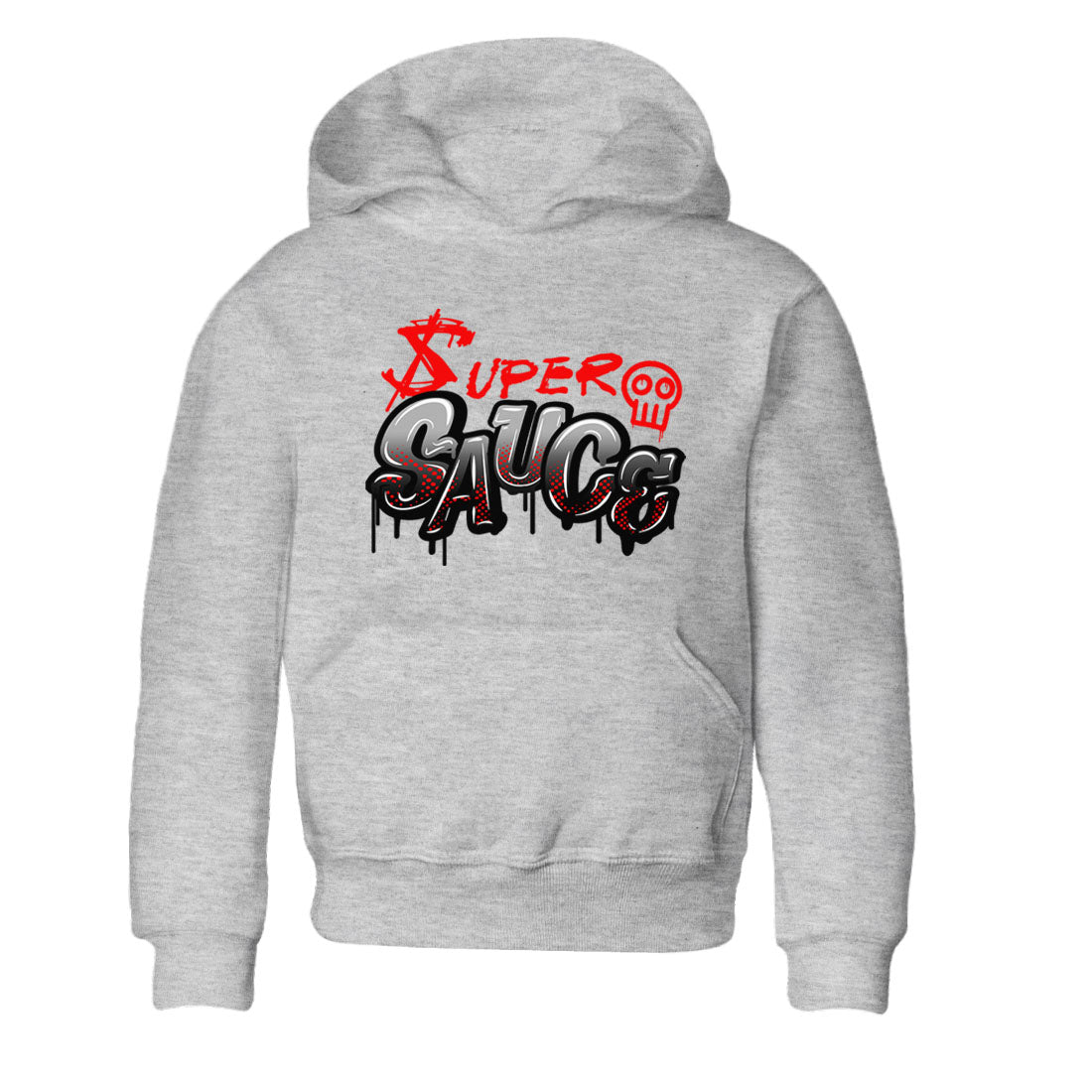 Super Sauce snkmatch Tees Kids - Air Jordan 4 Bred Reimagined
