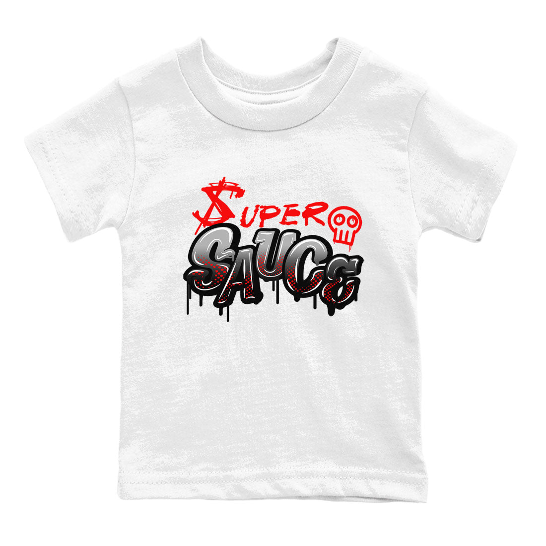 Super Sauce snkmatch Tees Kids - Air Jordan 4 Bred Reimagined