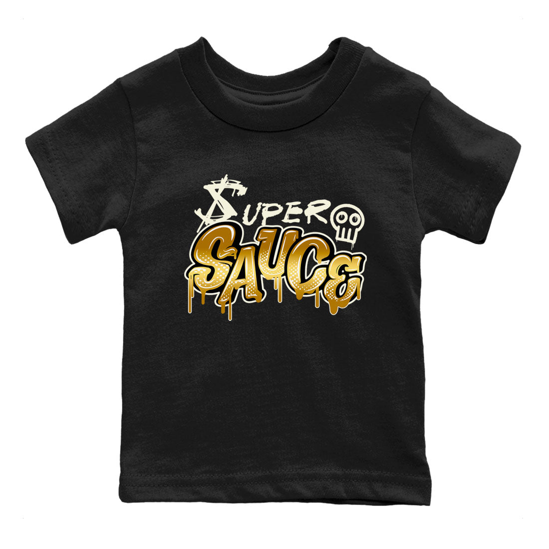 Super Sauce snkmatch Tees Kids - Air Jordan 4 Sail 2024