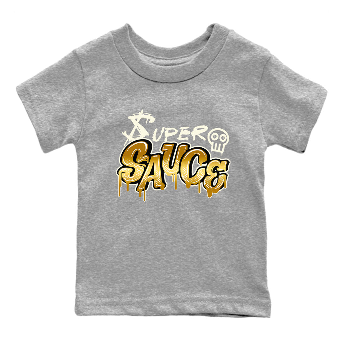 Super Sauce snkmatch Tees Kids - Air Jordan 4 Sail 2024
