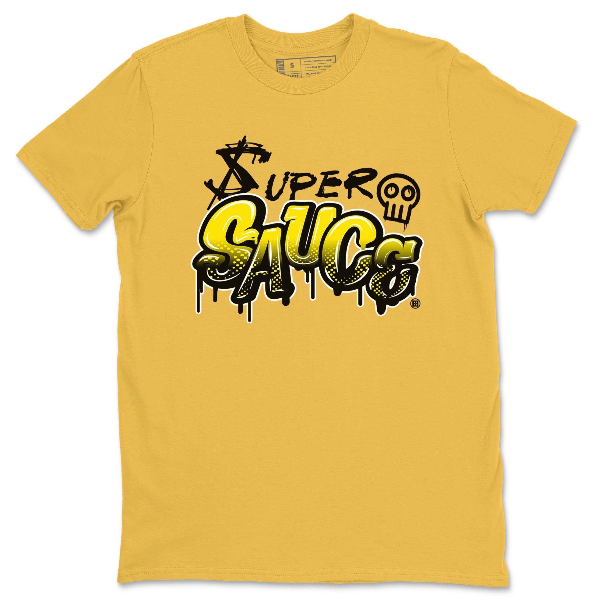Super Sauce snkmatch Tees - Air Jordan 4 Vivid Sulfur