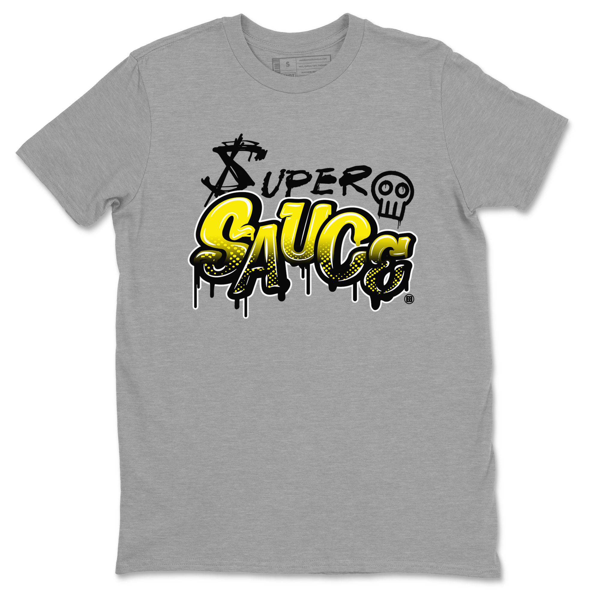 Super Sauce snkmatch Tees - Air Jordan 4 Vivid Sulfur