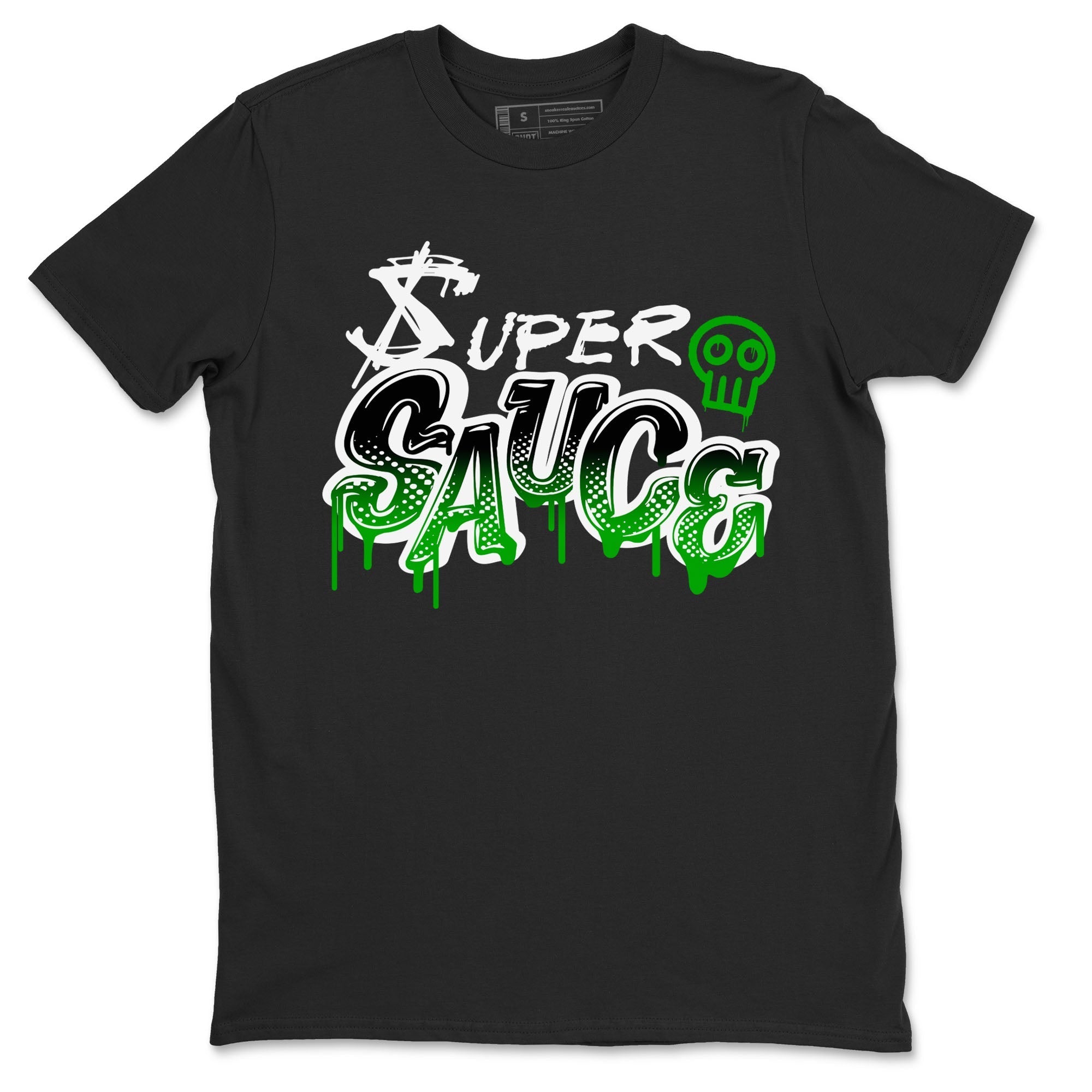 Super Sauce snkmatch Tees - Air Jordan 5 Lucky Green