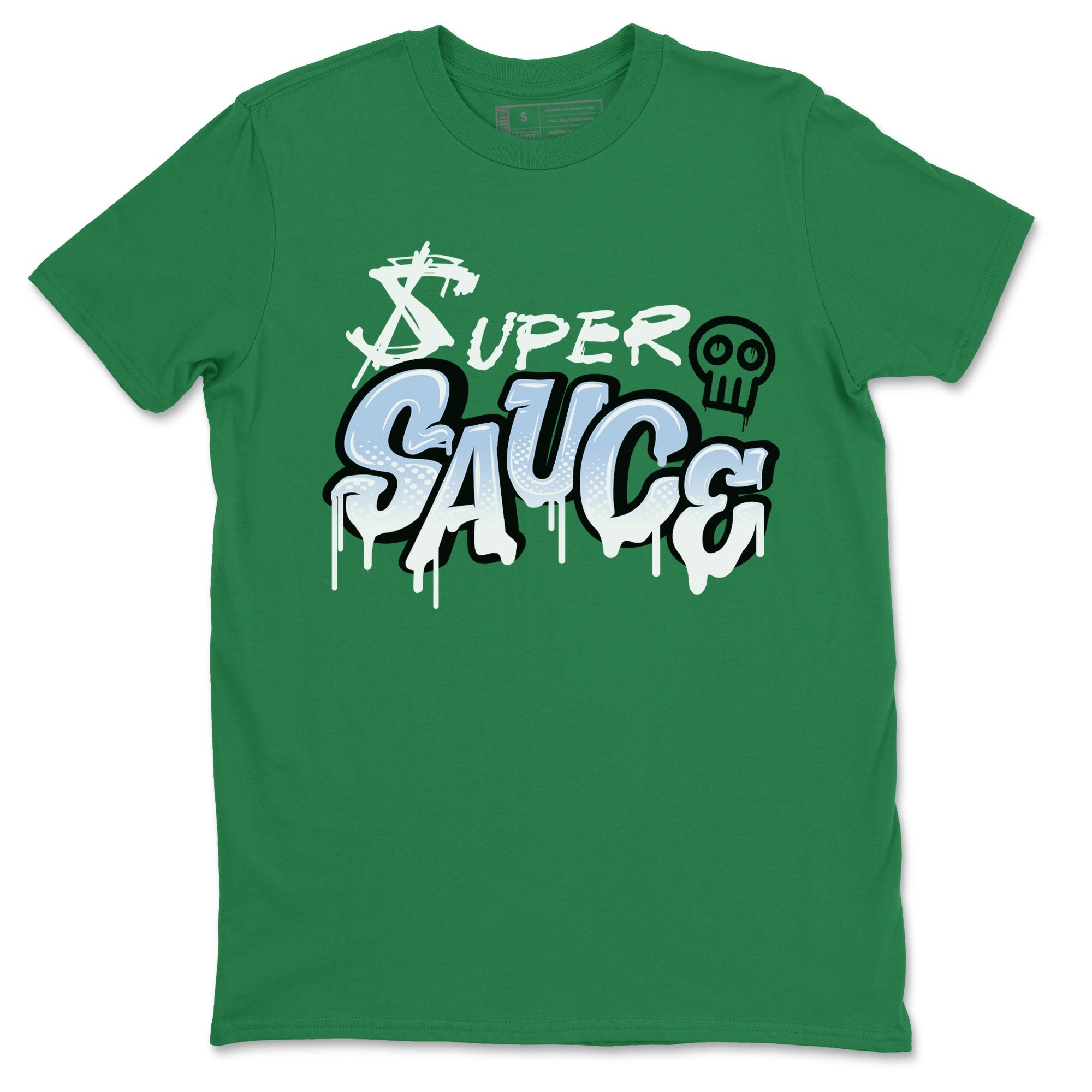 Super Sauce snkmatch Tees - Air Jordan 5 Lucky Green