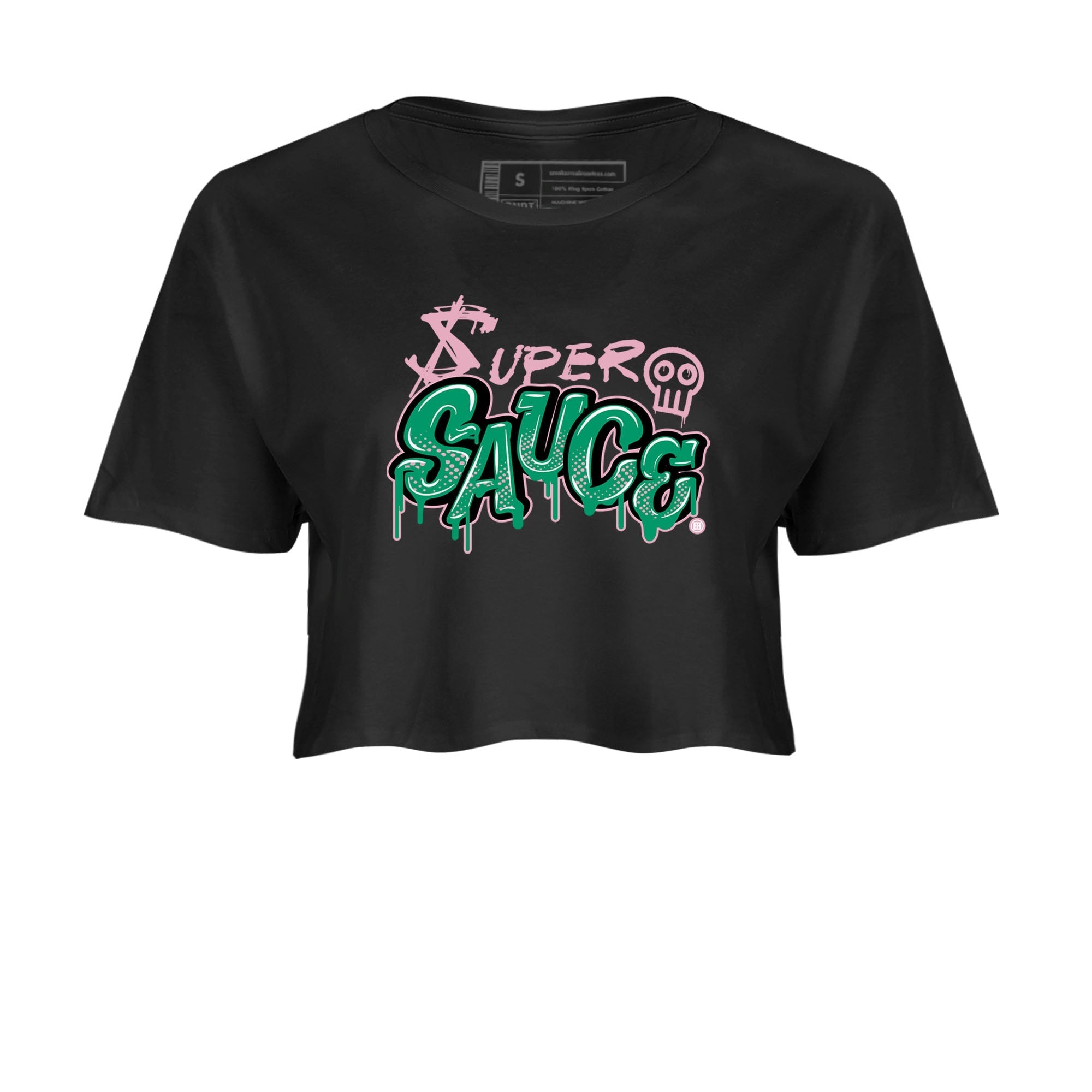 Super Sauce snkmatch Women's Top - Dunk Medium Soft Pink Malachite