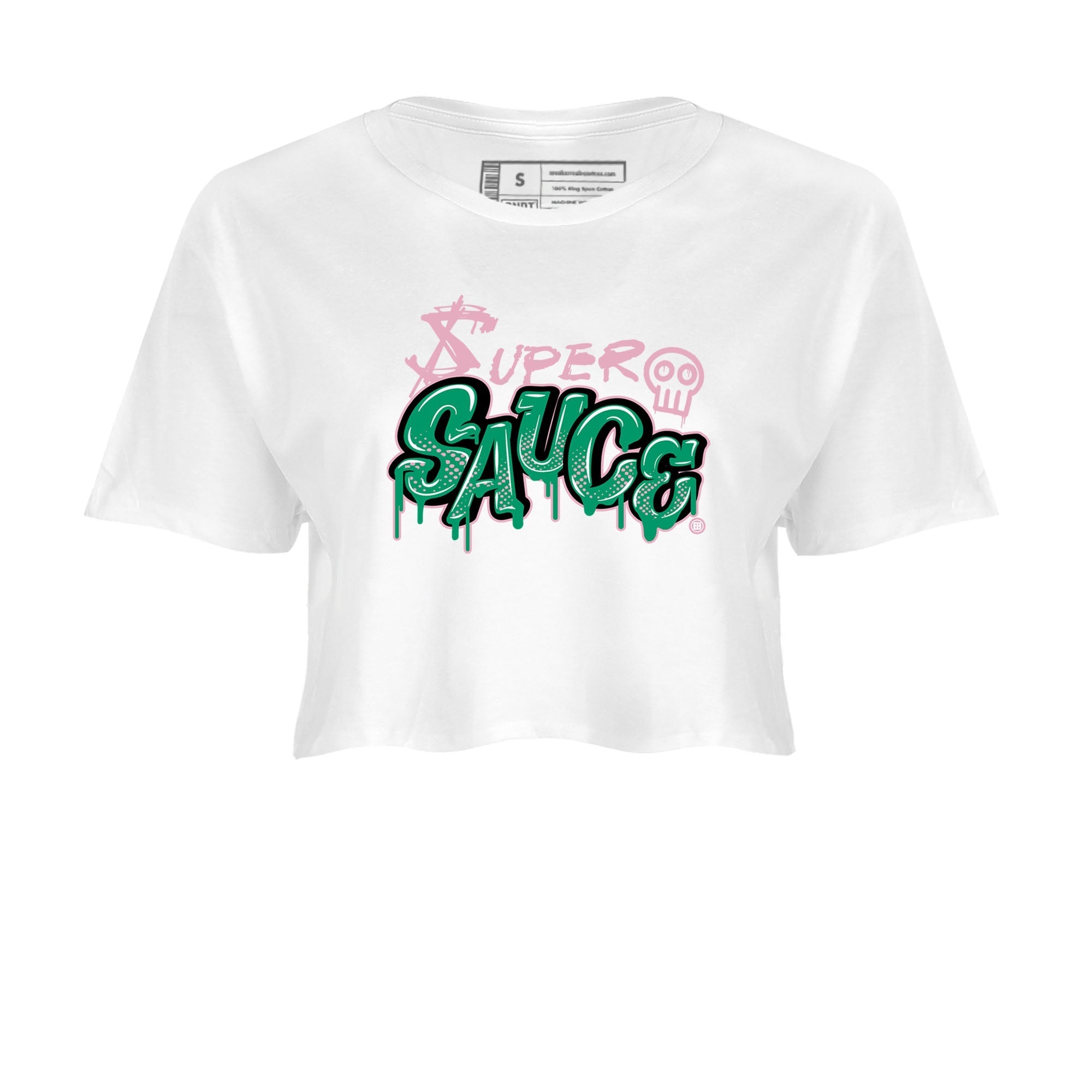 Super Sauce snkmatch Women's Top - Dunk Medium Soft Pink Malachite