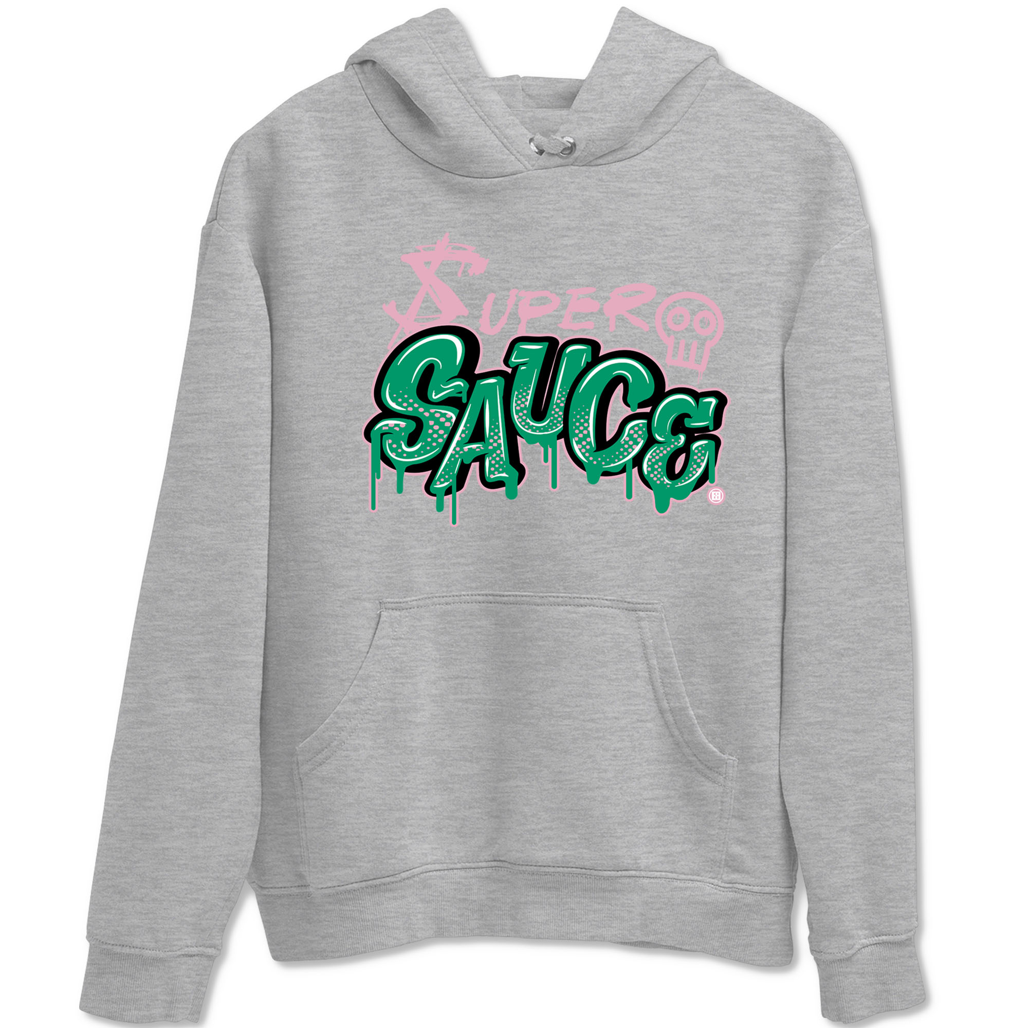 Super Sauce snkmatch Tees - Dunk Medium Soft Pink Malachite