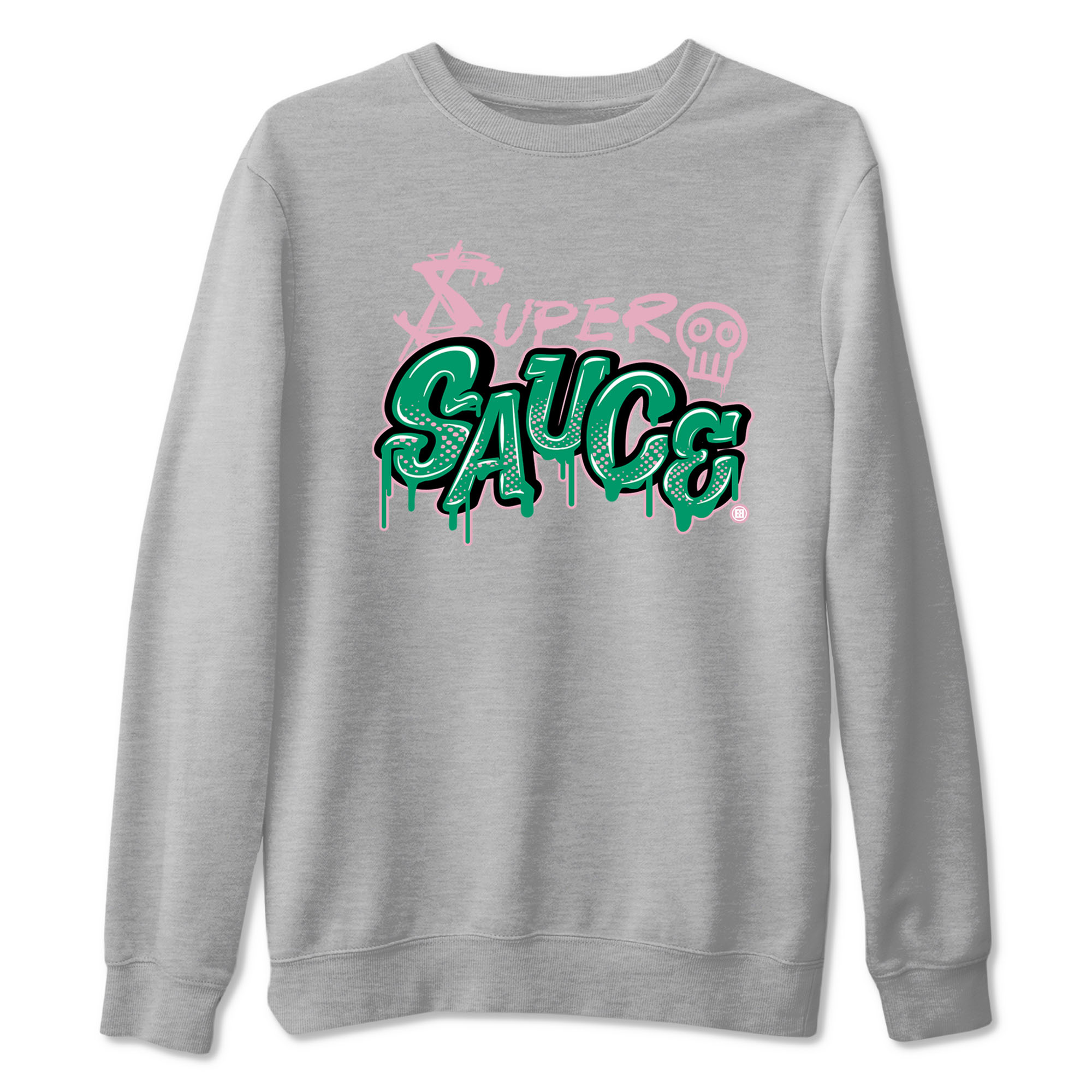 Super Sauce snkmatch Tees - Dunk Medium Soft Pink Malachite