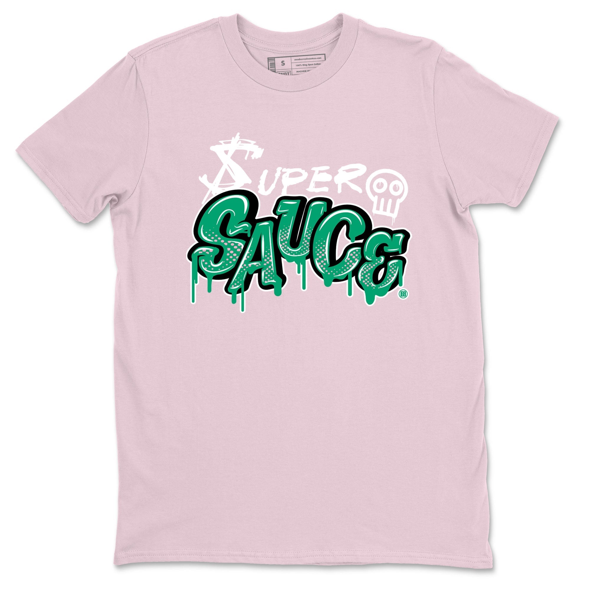 Super Sauce snkmatch Tees - Dunk Medium Soft Pink Malachite