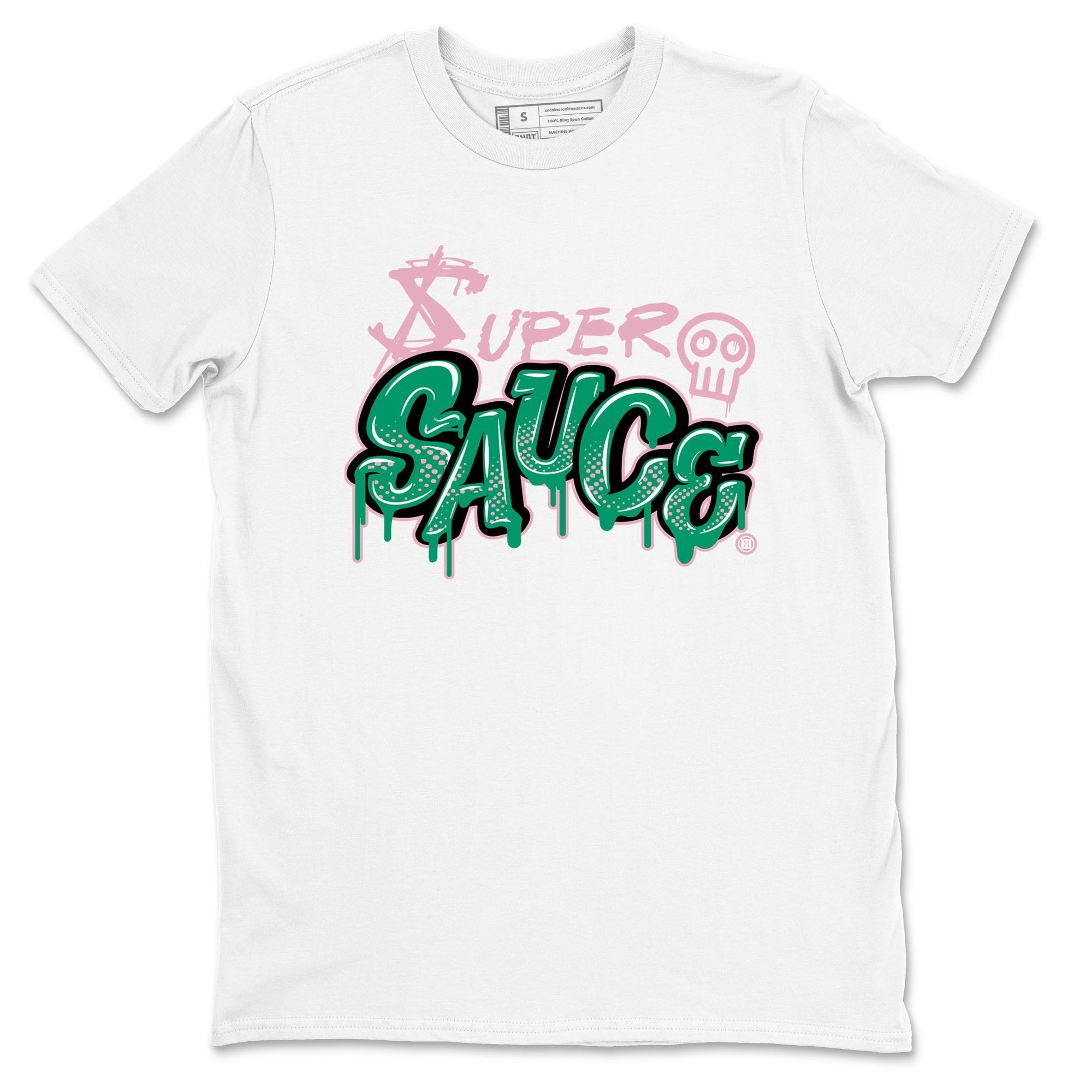 Super Sauce snkmatch Tees - Dunk Medium Soft Pink Malachite