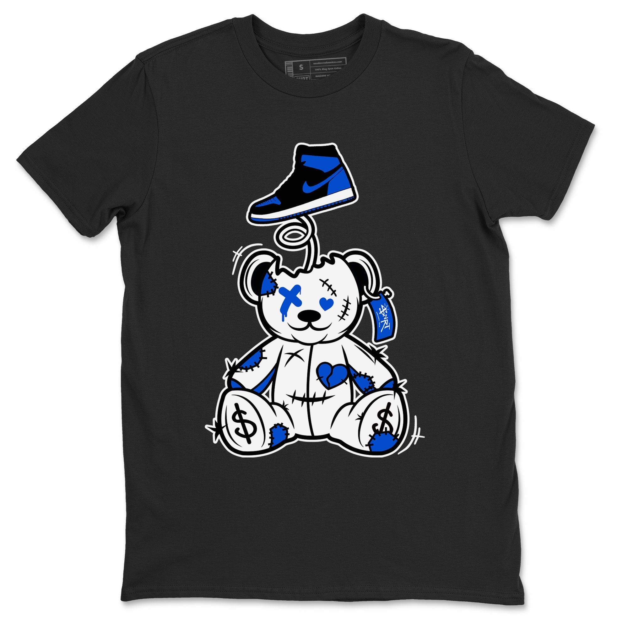 Surprise Teddy Bear snkmatch Tee - Air Jordan 1 Royal Reimagined