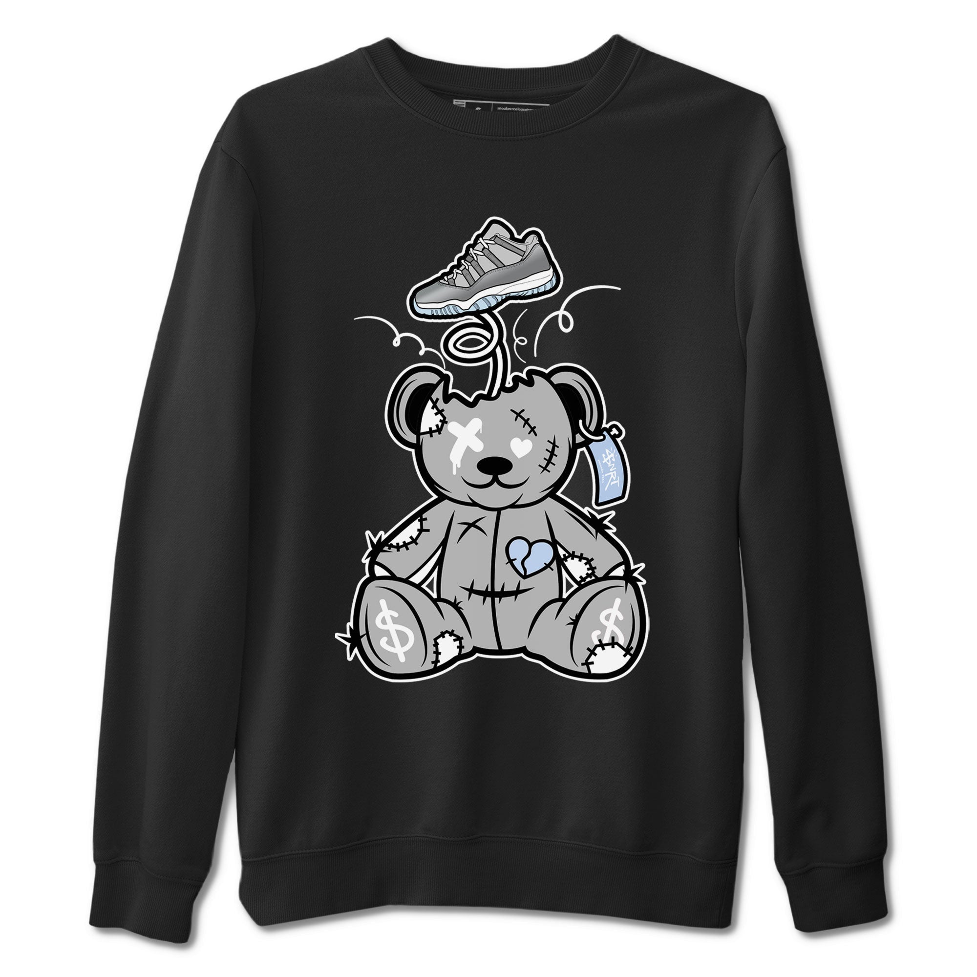 Surprise Teddy Bear snkmatch Tees - Air Jordan 11 Cool Grey