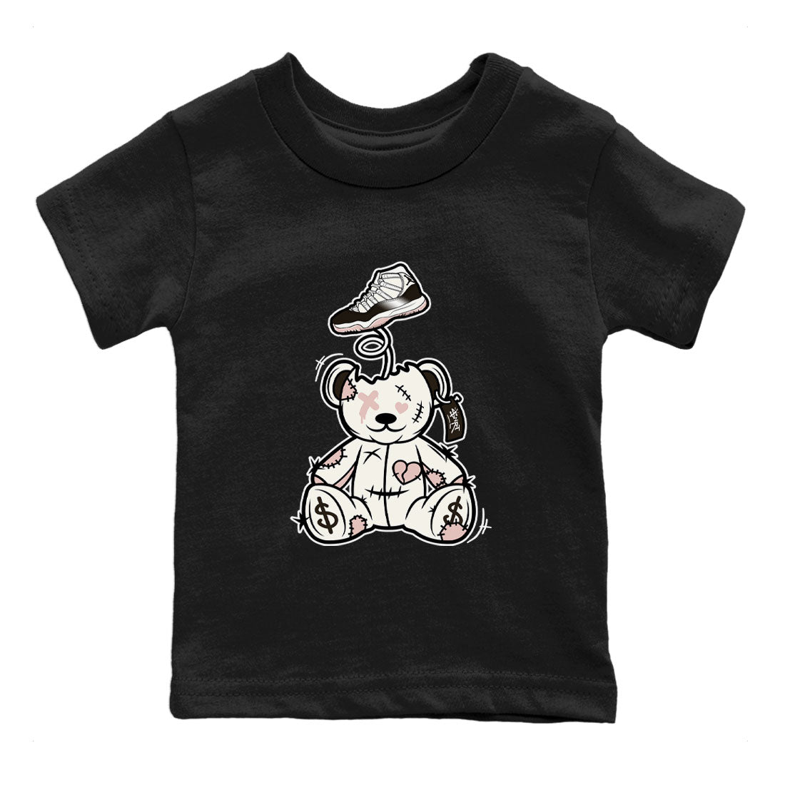 Surprise Teddy Bear snkmatch Tee Kids - Air Jordan 11 Neapolitan