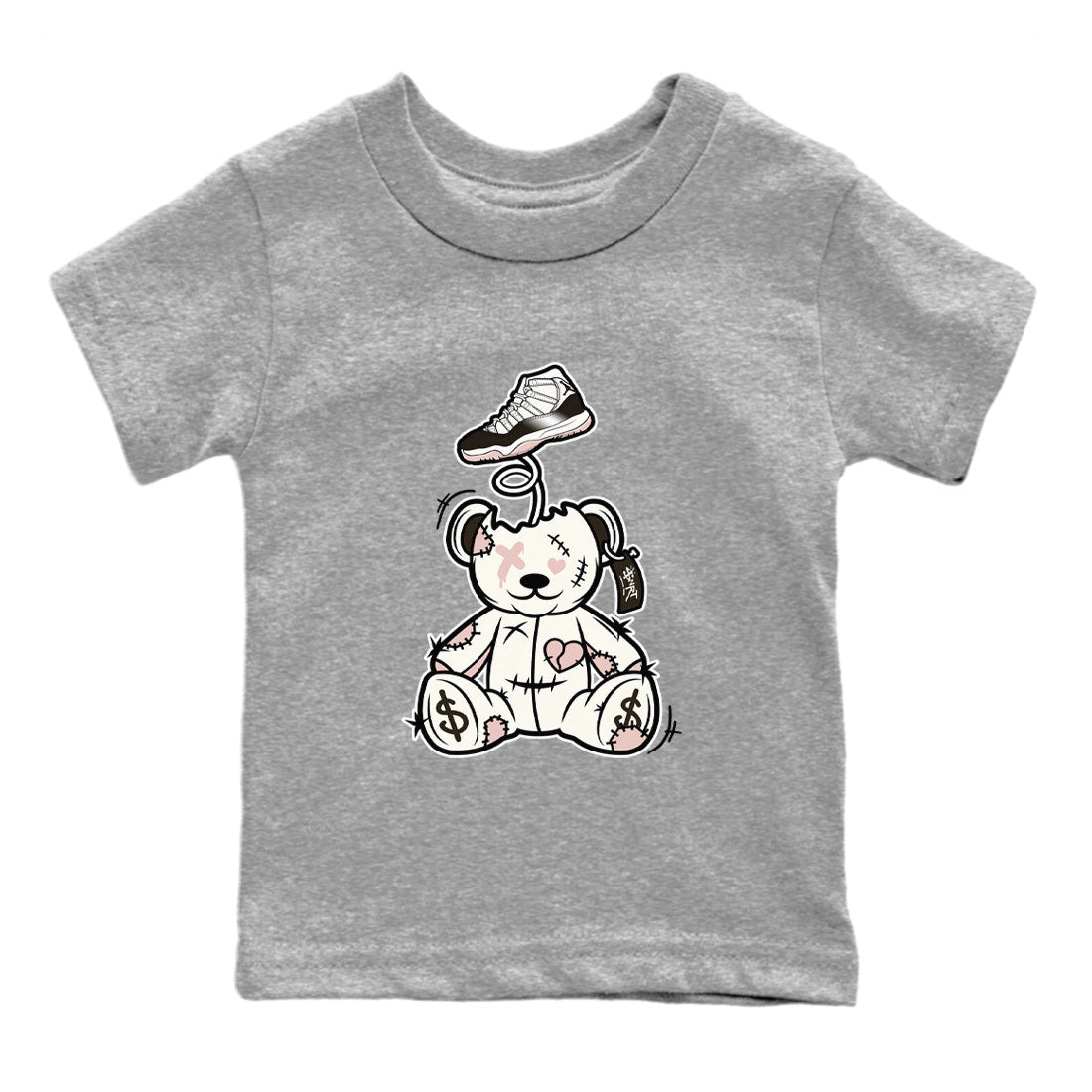 Surprise Teddy Bear snkmatch Tee Kids - Air Jordan 11 Neapolitan