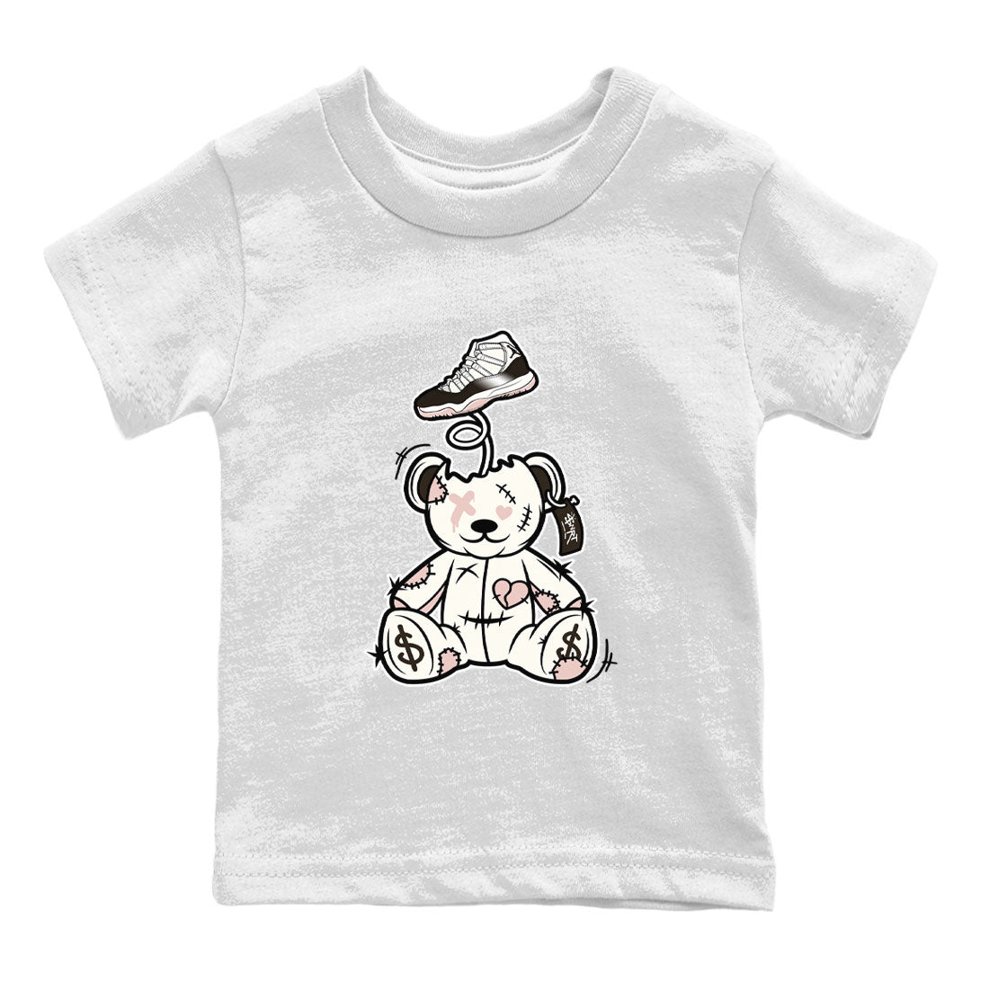 Surprise Teddy Bear snkmatch Tee Kids - Air Jordan 11 Neapolitan