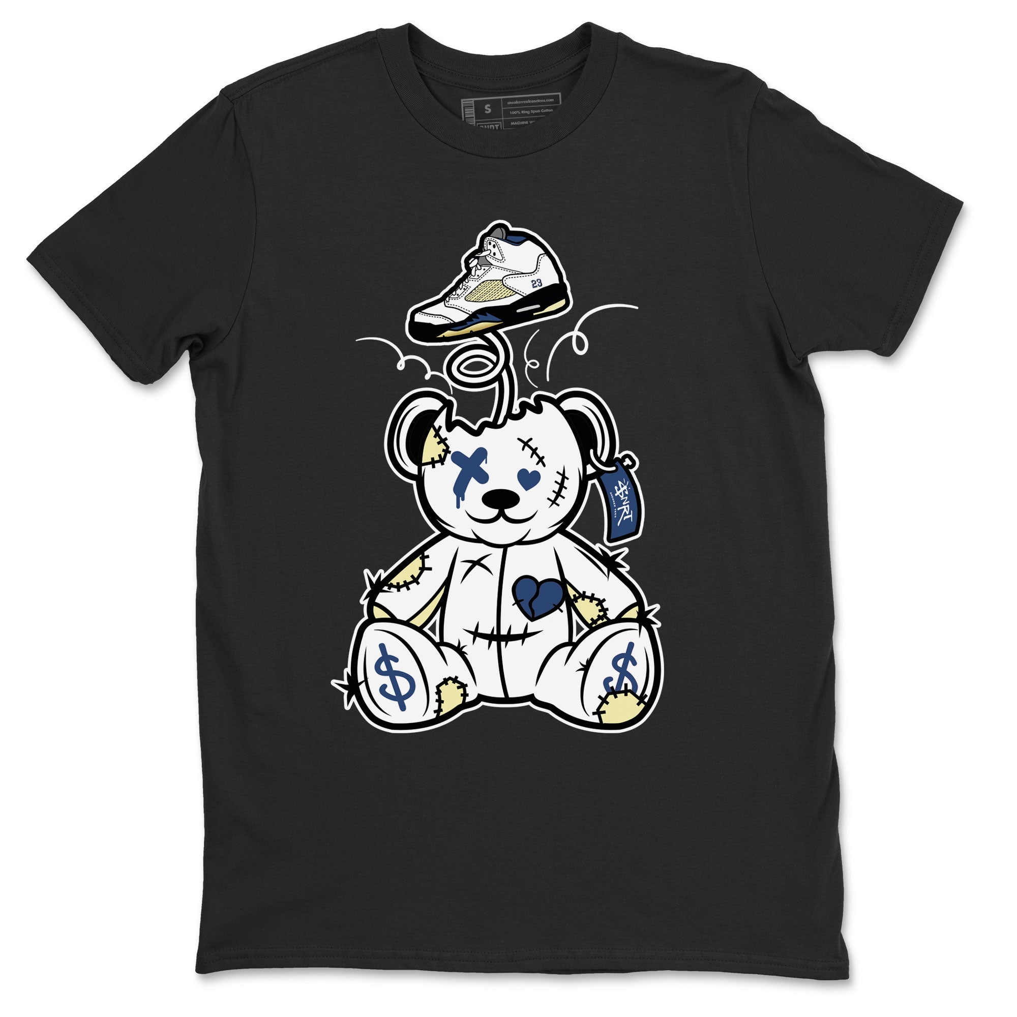 Surprise Teddy Bear snkmatch Tee - Air Jordan 5 A Ma Maniere x Photon Dust