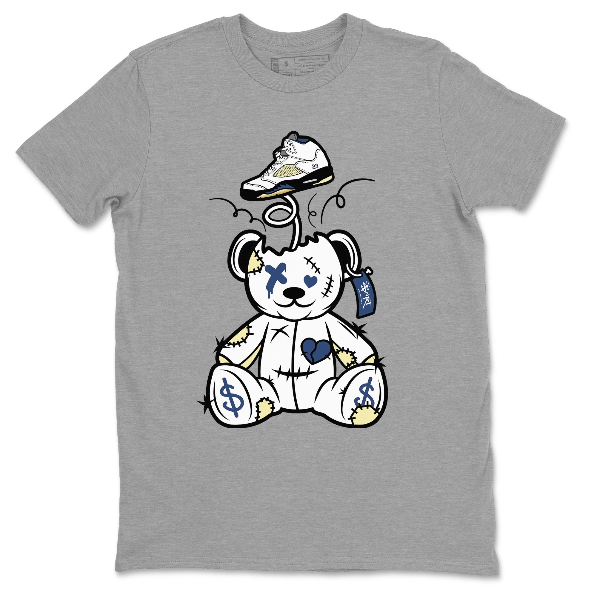 Surprise Teddy Bear snkmatch Tee - Air Jordan 5 A Ma Maniere x Photon Dust
