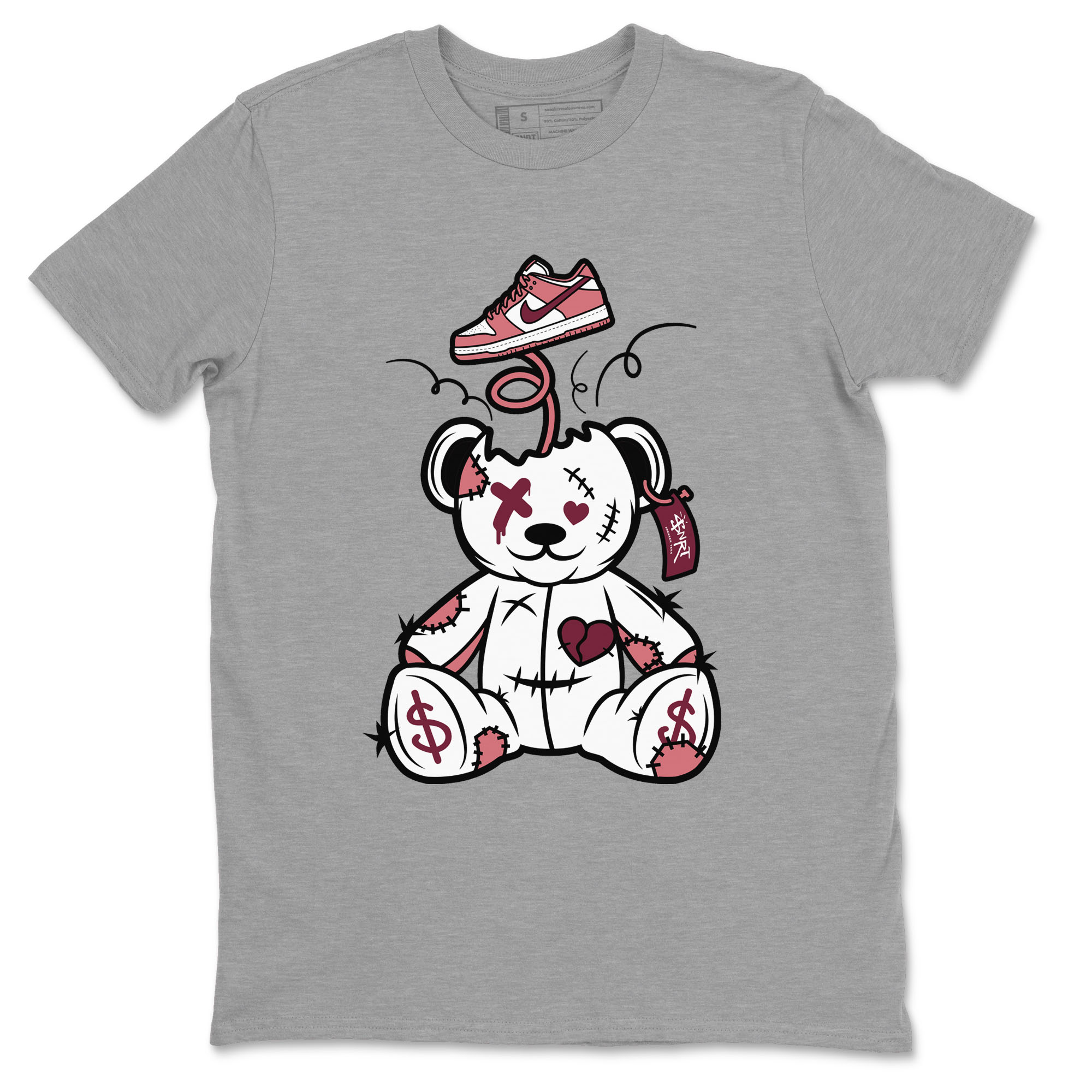 Surprise Teddy Bear snkmatch Tees - Dunk Valentines Day 2024