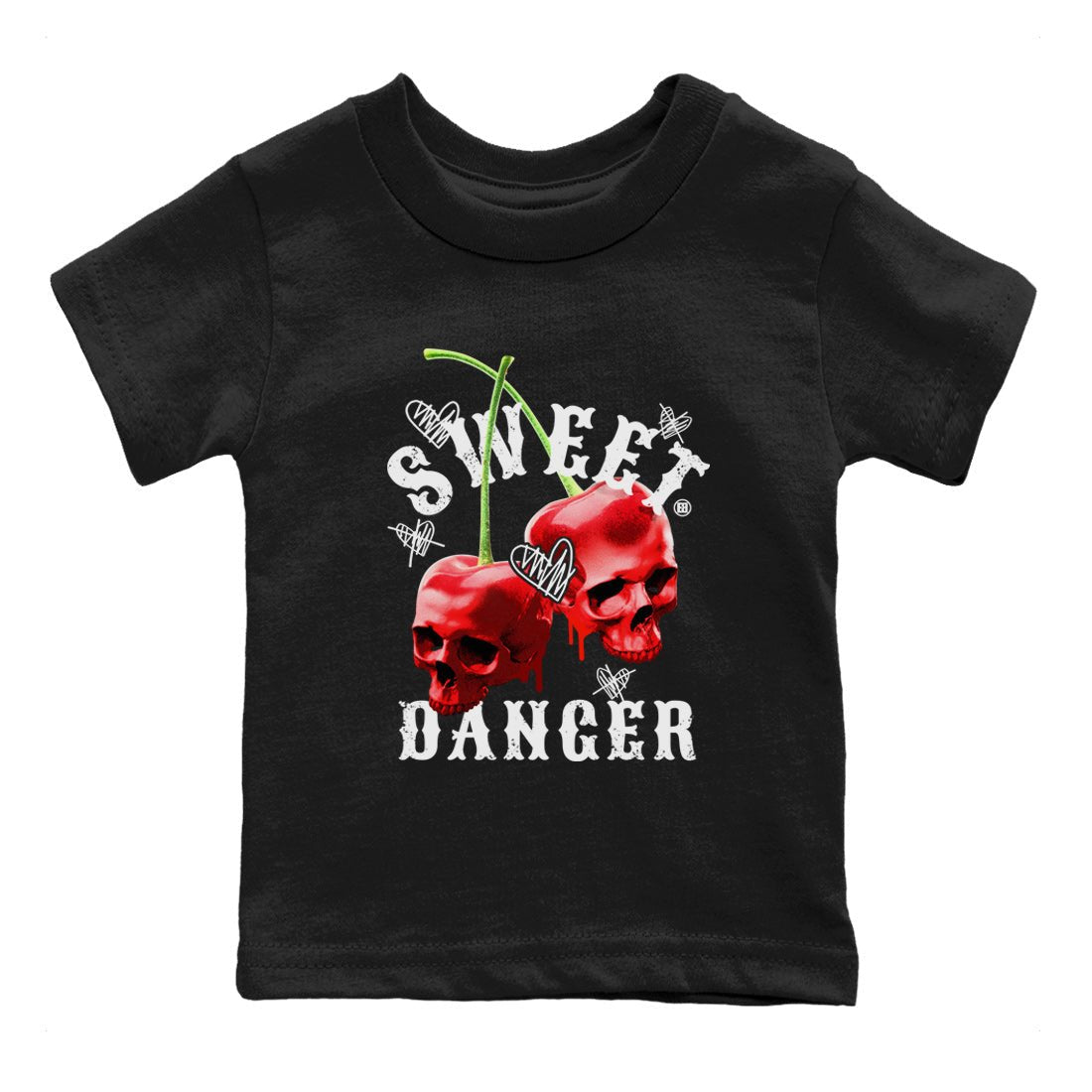 Sweet Danger Kids Tops - Air Jordan 11 Cherry