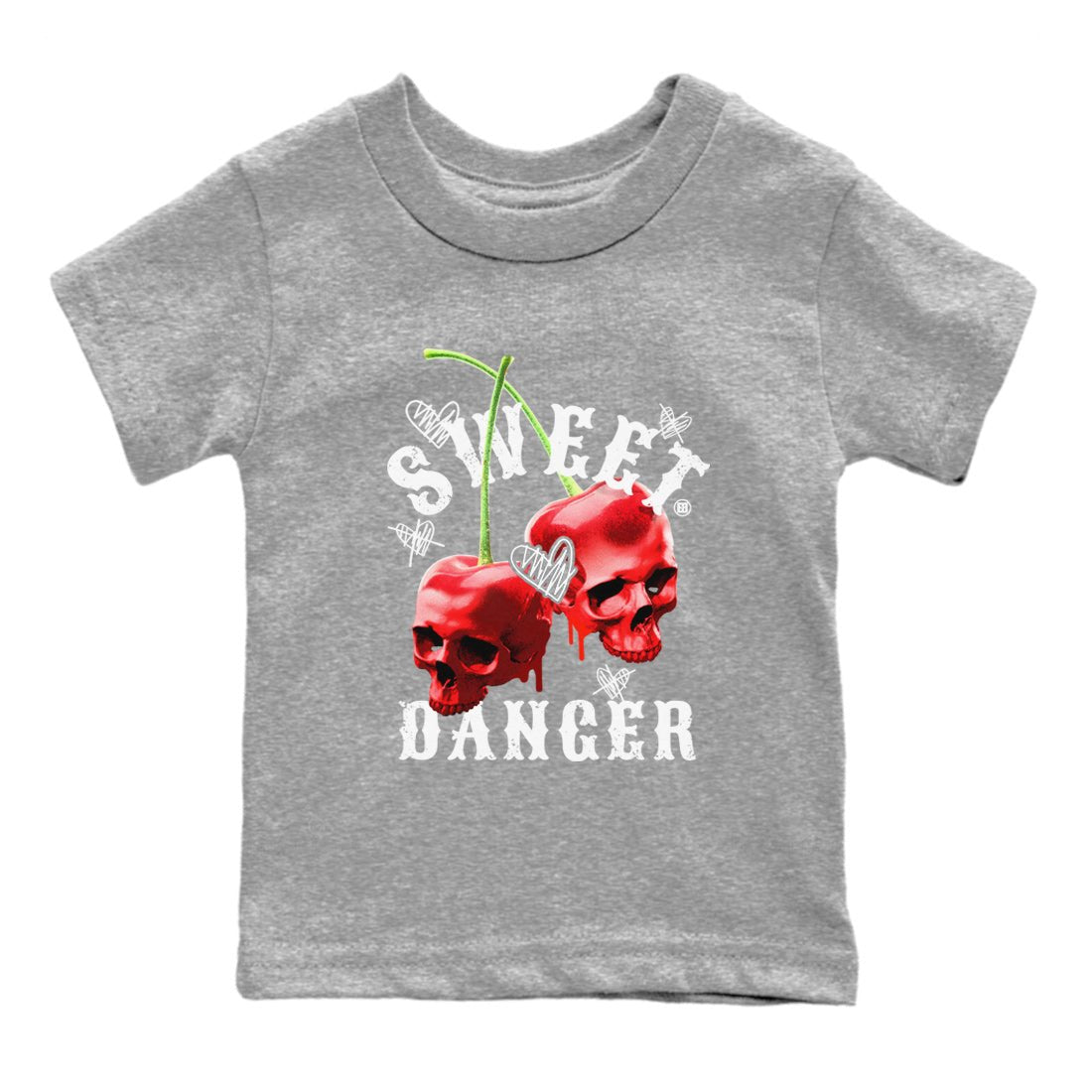 Sweet Danger Kids Tops - Air Jordan 11 Cherry