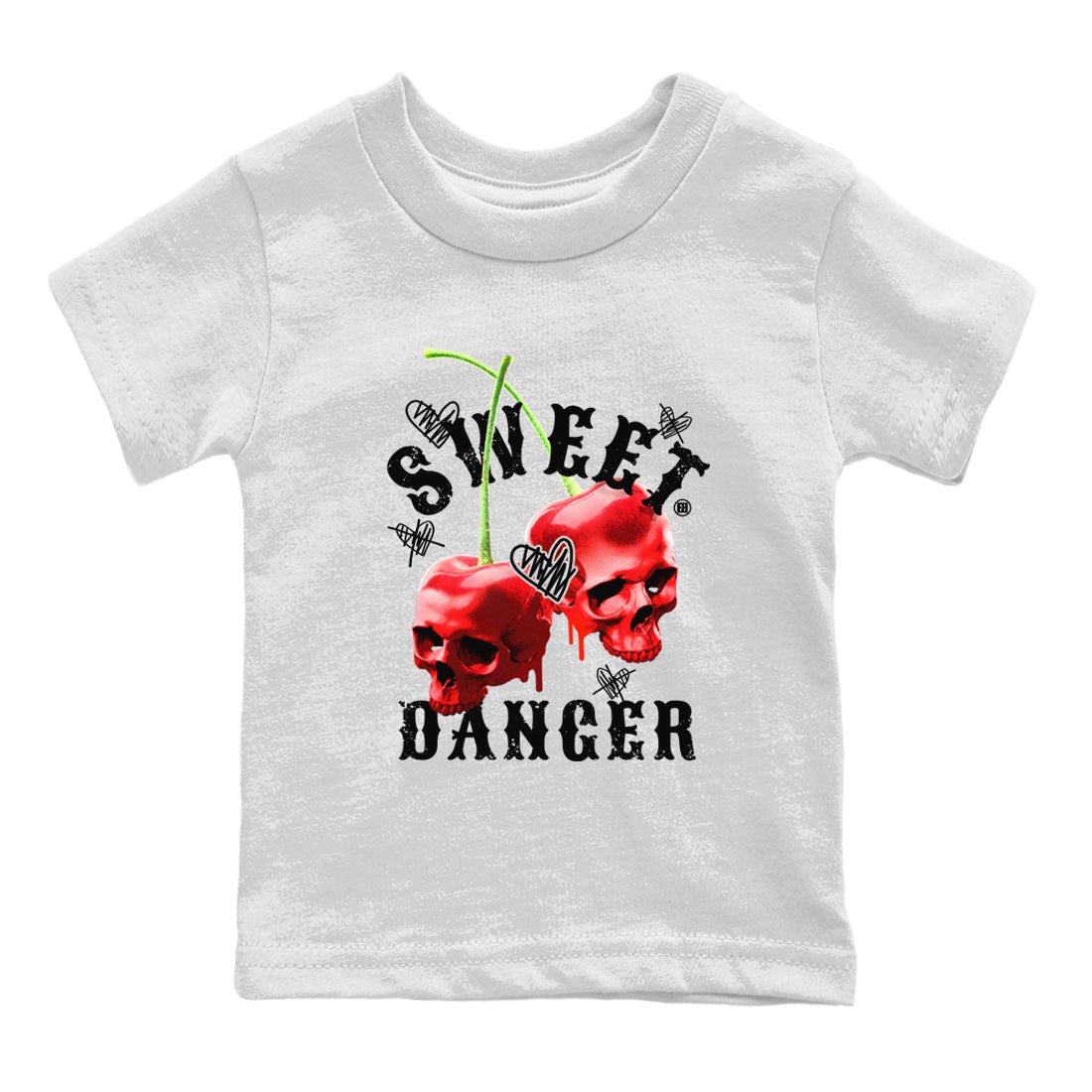 Sweet Danger Kids Tops - Air Jordan 11 Cherry
