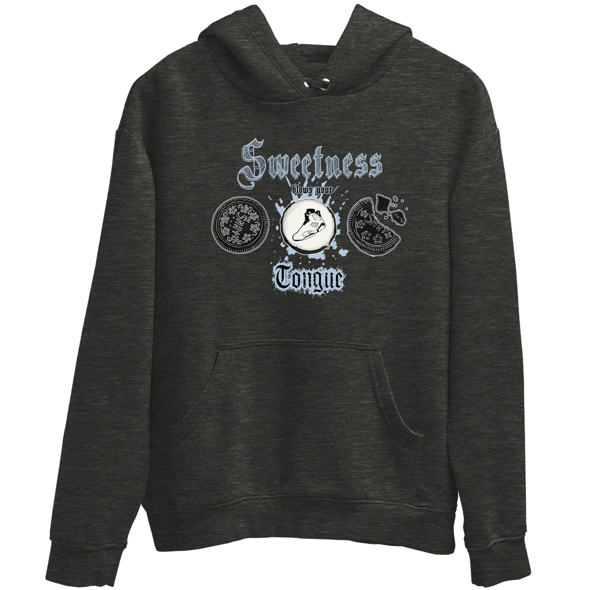 Sweetness Blows Your Tongue snkmatch Tees - Air Jordan 6 White Black