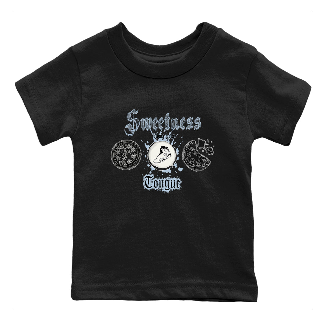 Sweetness Blows Your Tongue snkmatch Tees Kids - Air Jordan 6 White Black
