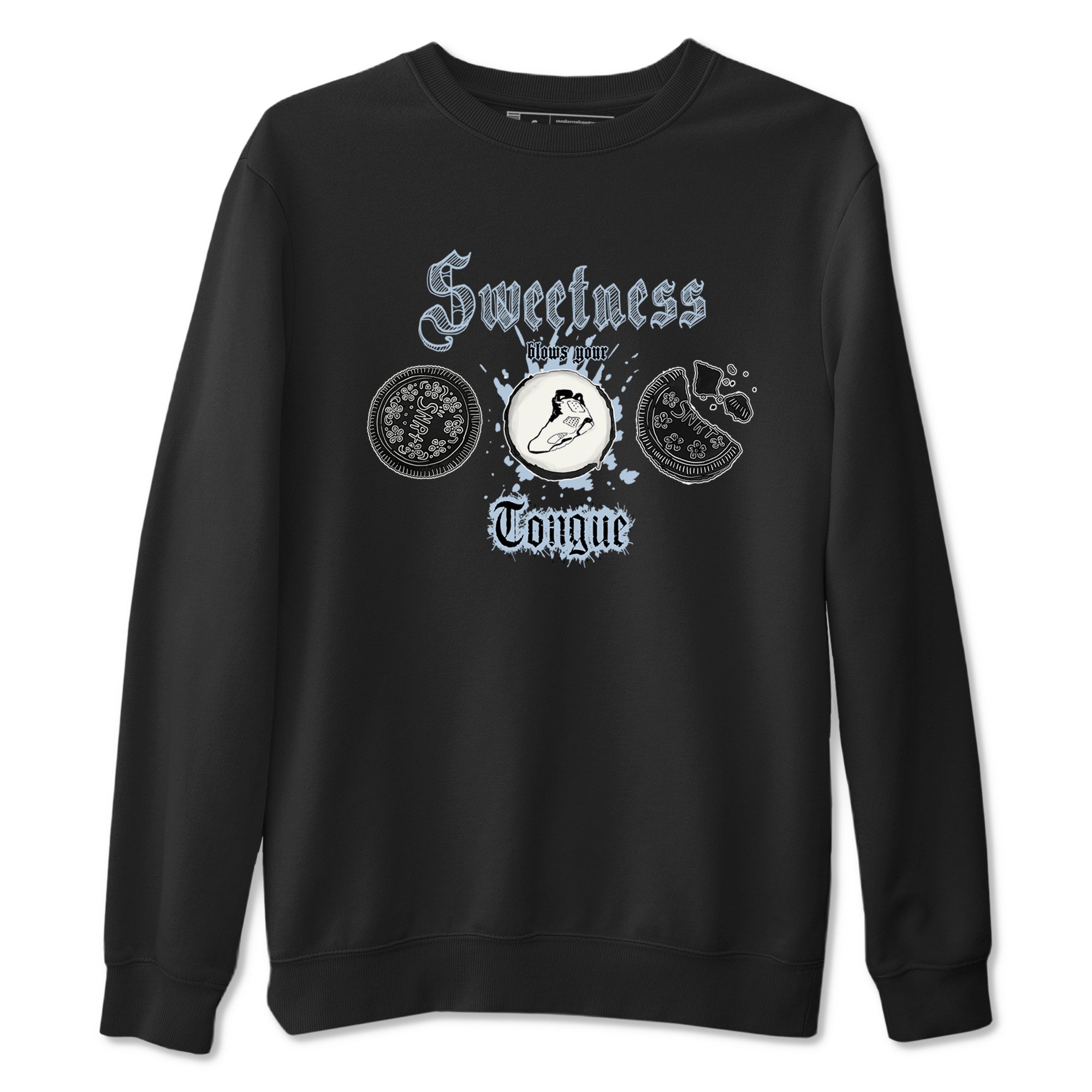 Sweetness Blows Your Tongue snkmatch Tees - Air Jordan 6 White Black