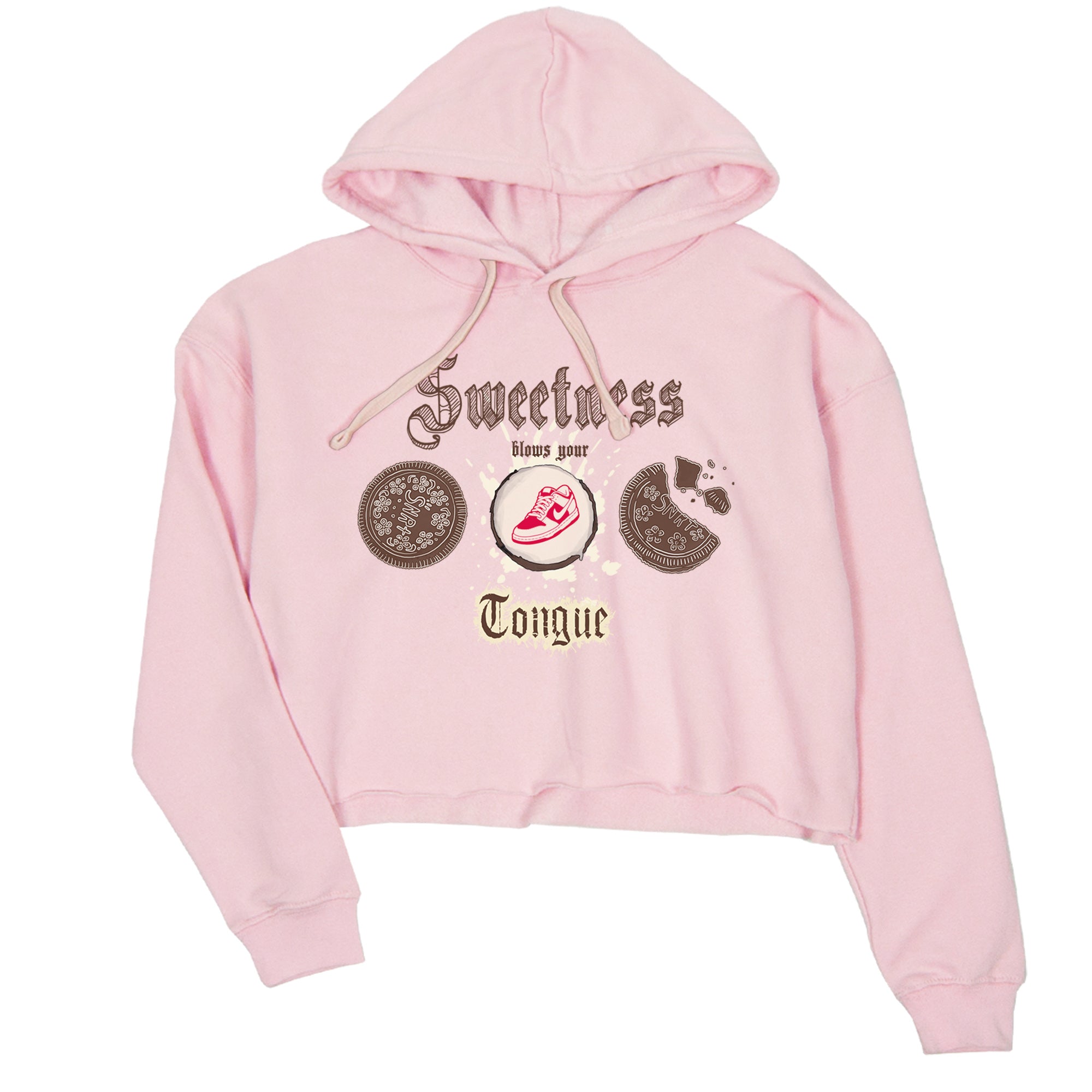Sweetness Blows Your Tongue snkmatch Women's Top - Dunk Cacao Wow And Pink Foam
