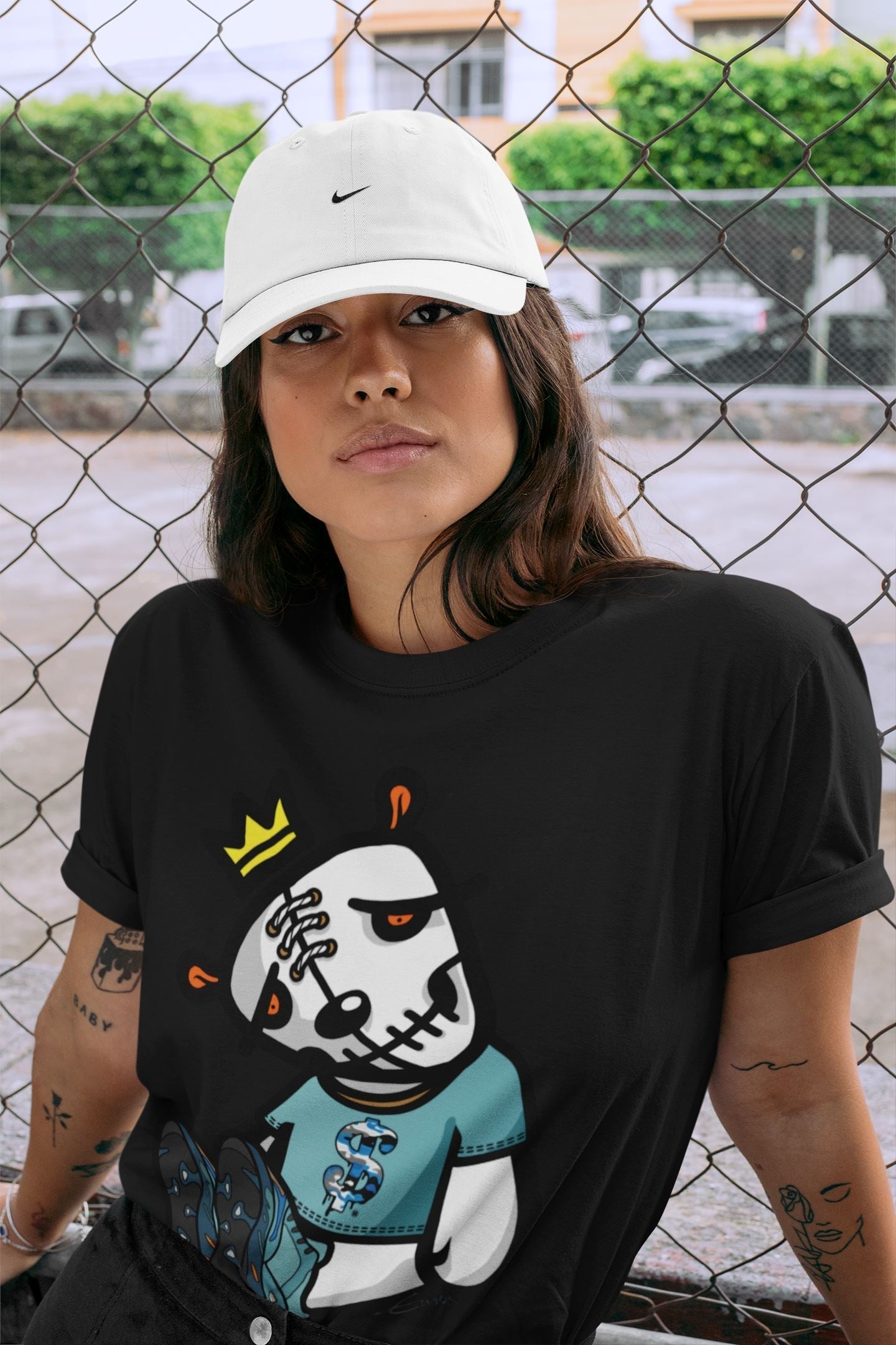 Dead Dolls Unisex Tops - Yeezy 700 Faded Azure