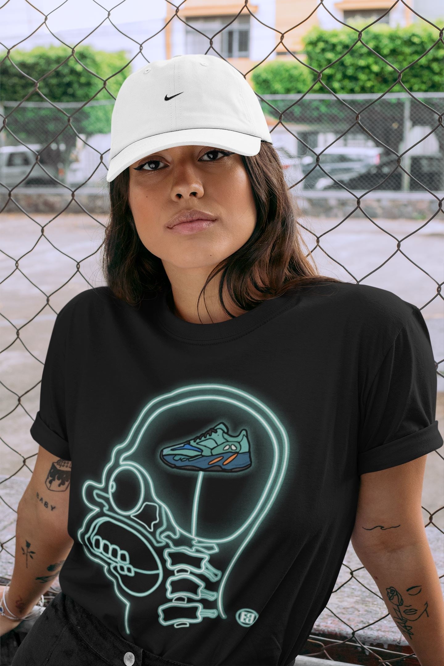 snkmatch XRay Unisex Tops - Yeezy 700 Faded Azure