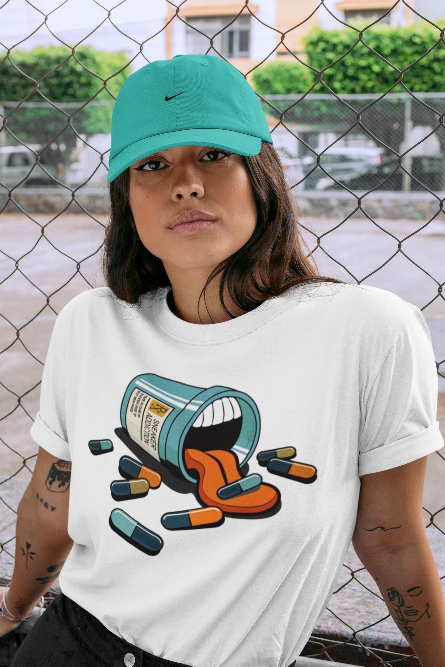 snkmatch Addiction Unisex Tops - Yeezy 700 Faded Azure