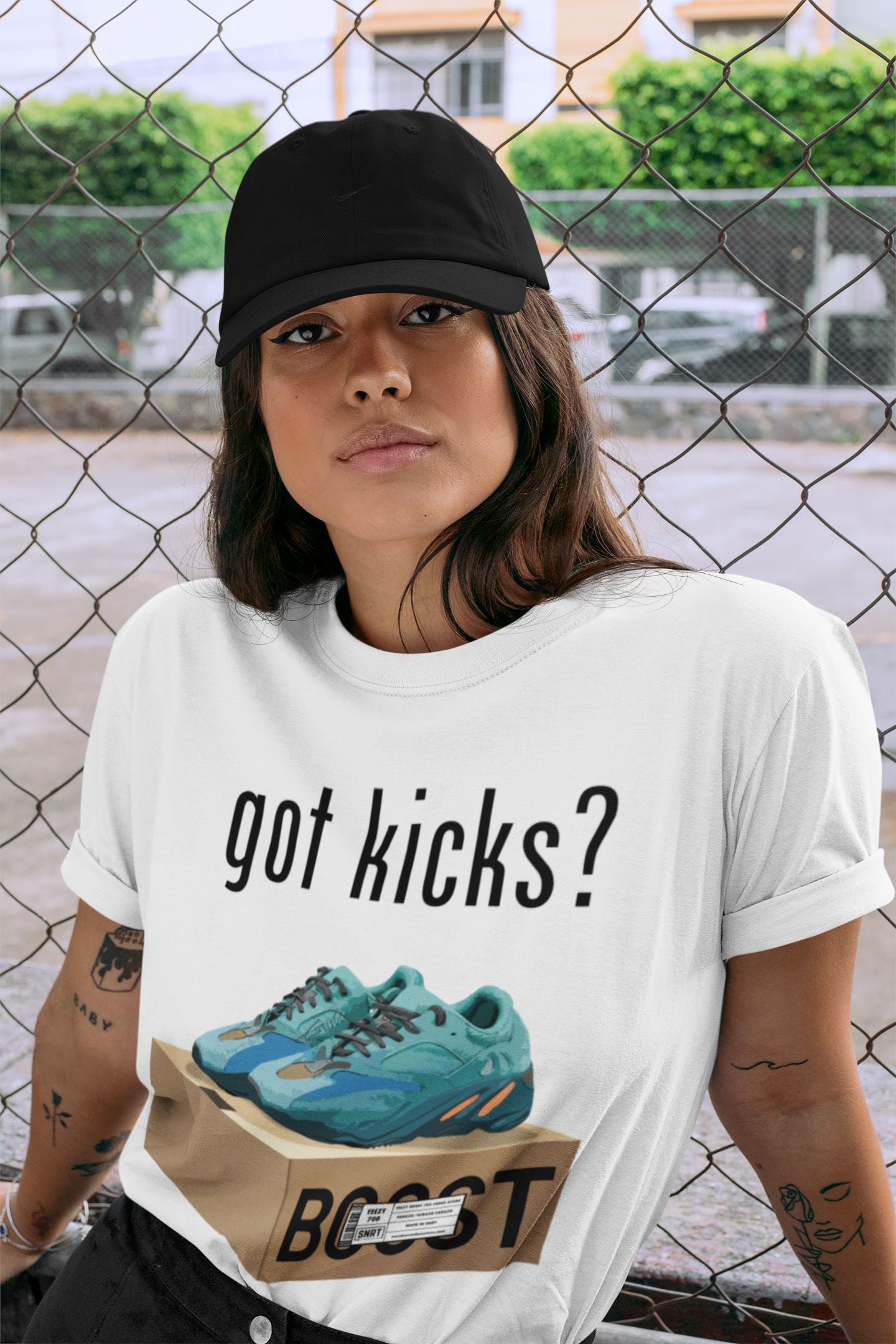Got Kicks Unisex Tops - Yeezy 700 Faded Azure