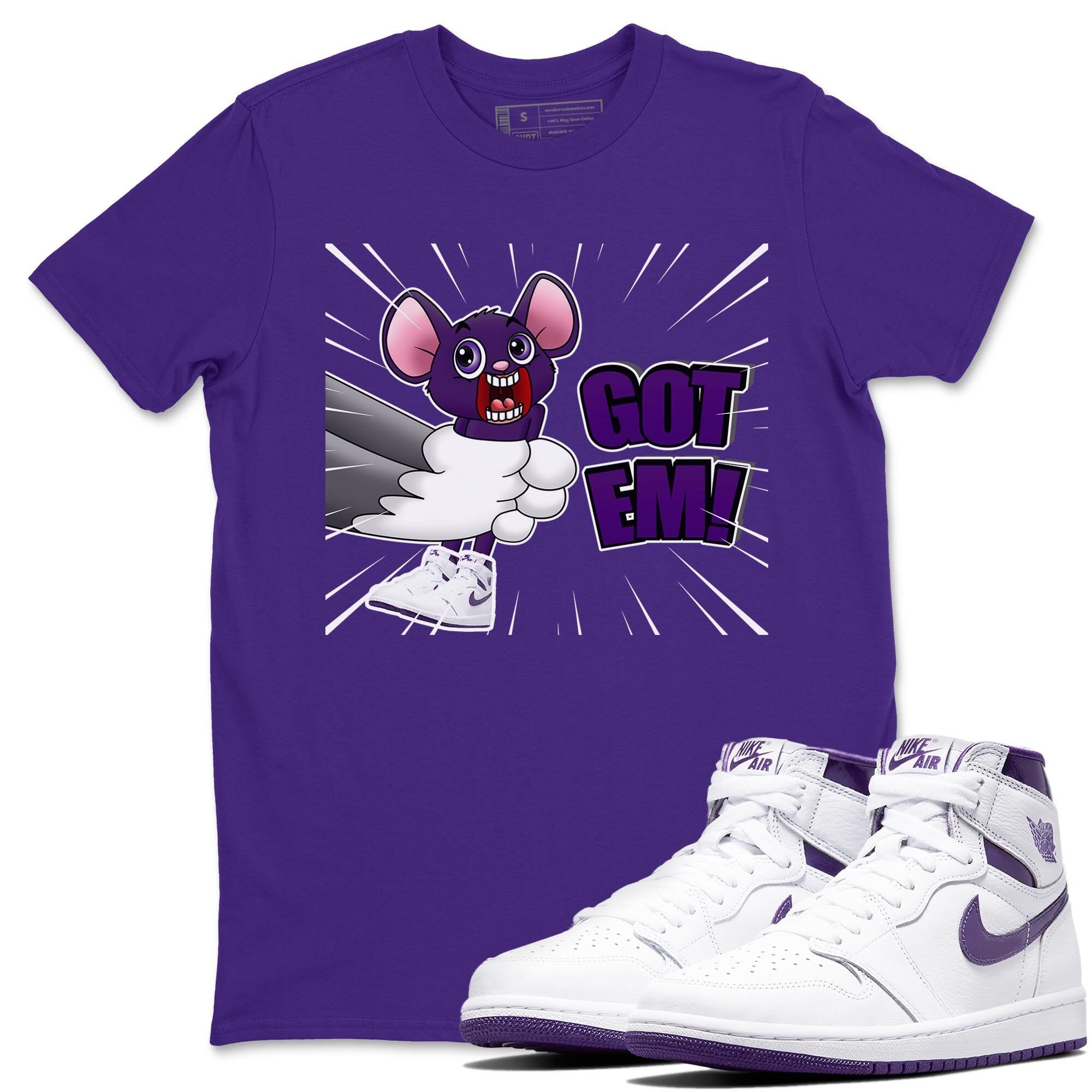 T&J Got Em Unisex Tops - Air Jordan 1 WMNS Court Purple