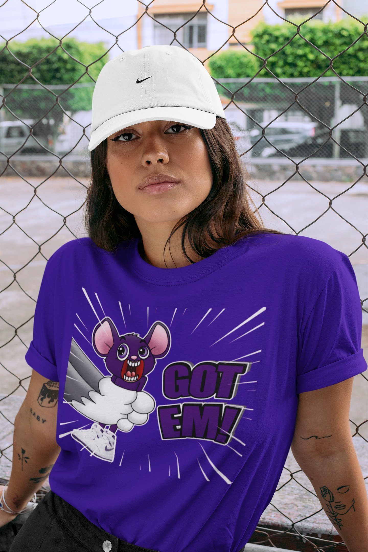 T&J Got Em Unisex Tops - Air Jordan 1 WMNS Court Purple
