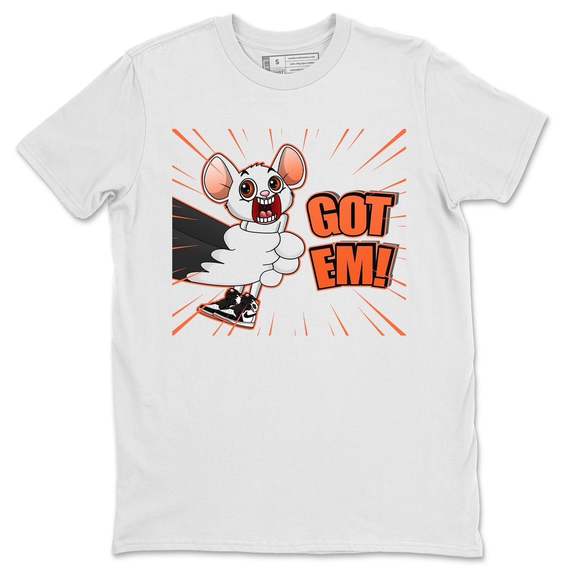 T&J Got Em Unisex Tops - Air Jordan 1 Electro Orange