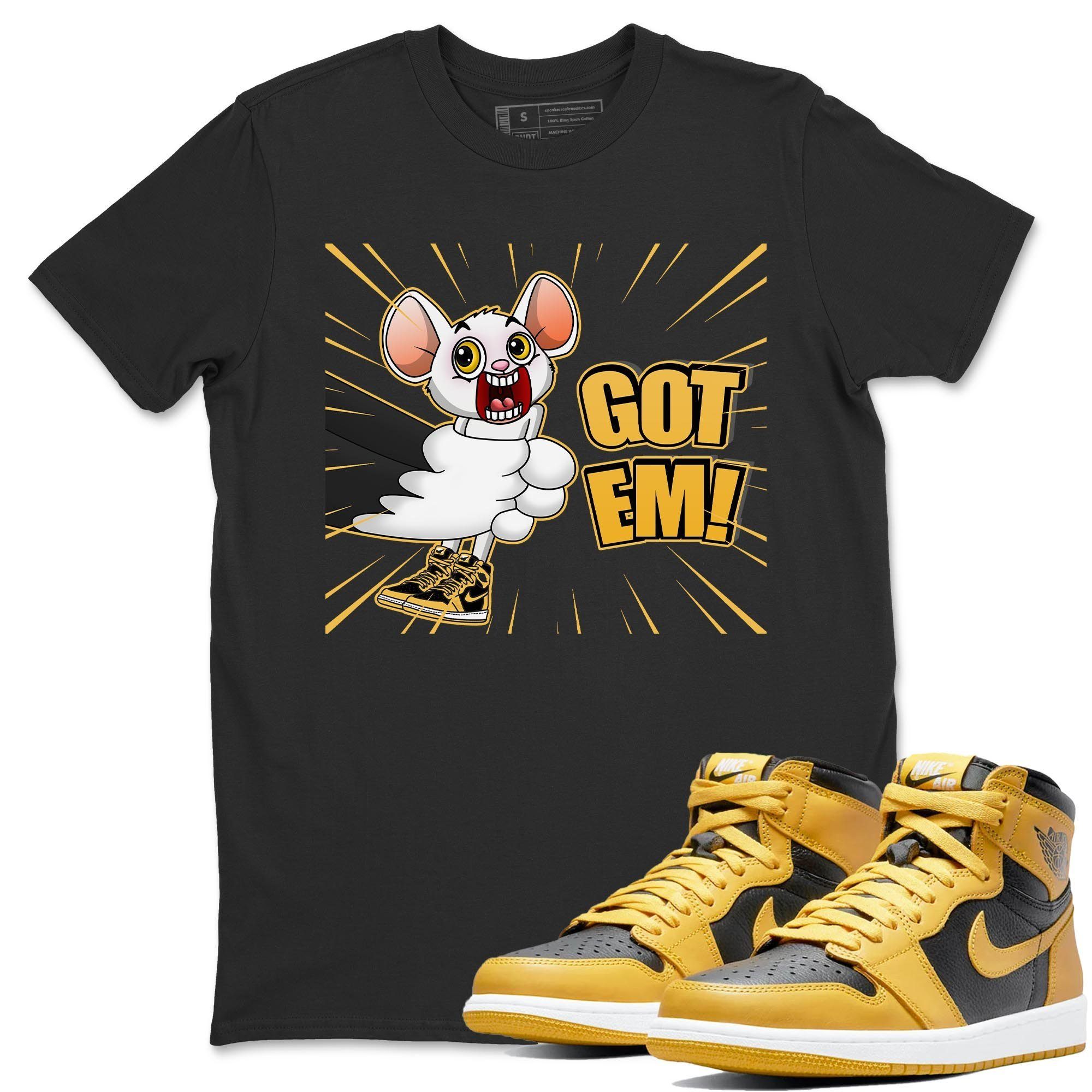 T&J Got Em Unisex Tops - Air Jordan 1 Pollen