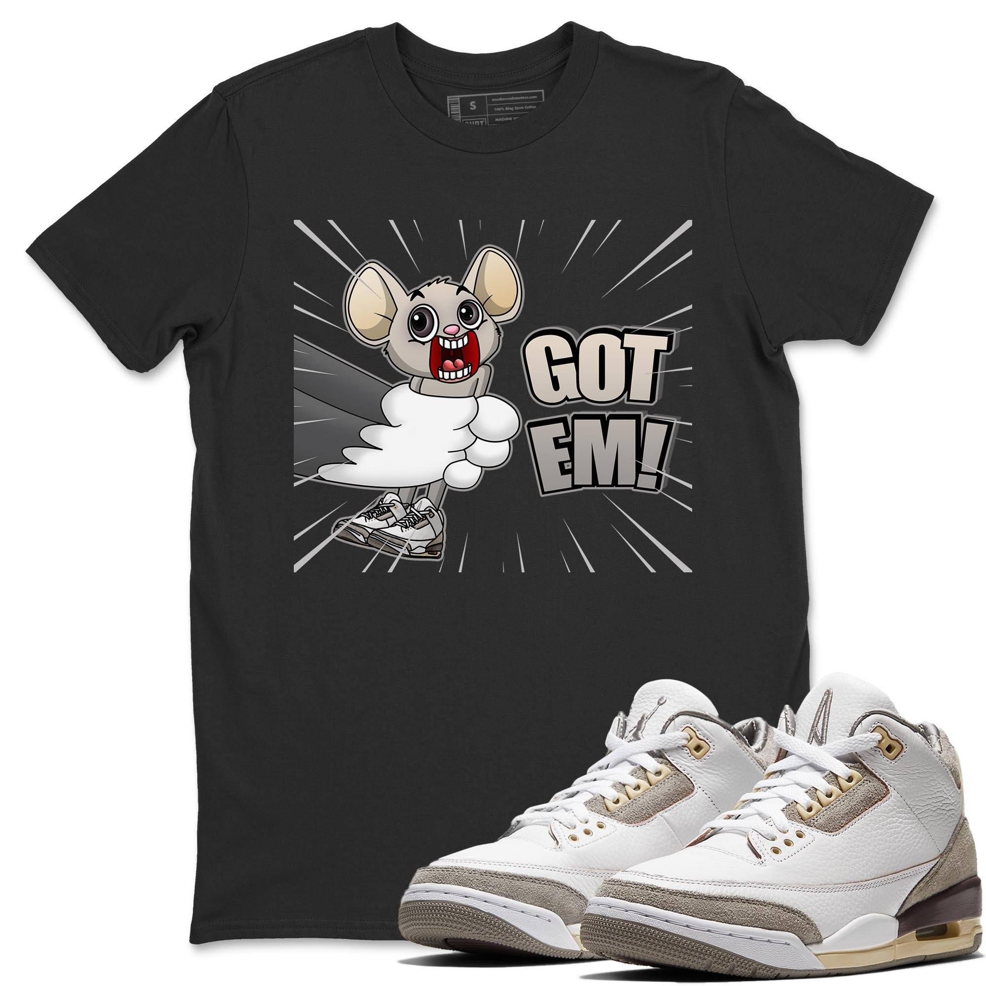 T&J Got Em Unisex Tops - Air Jordan 3 A Ma Maniere