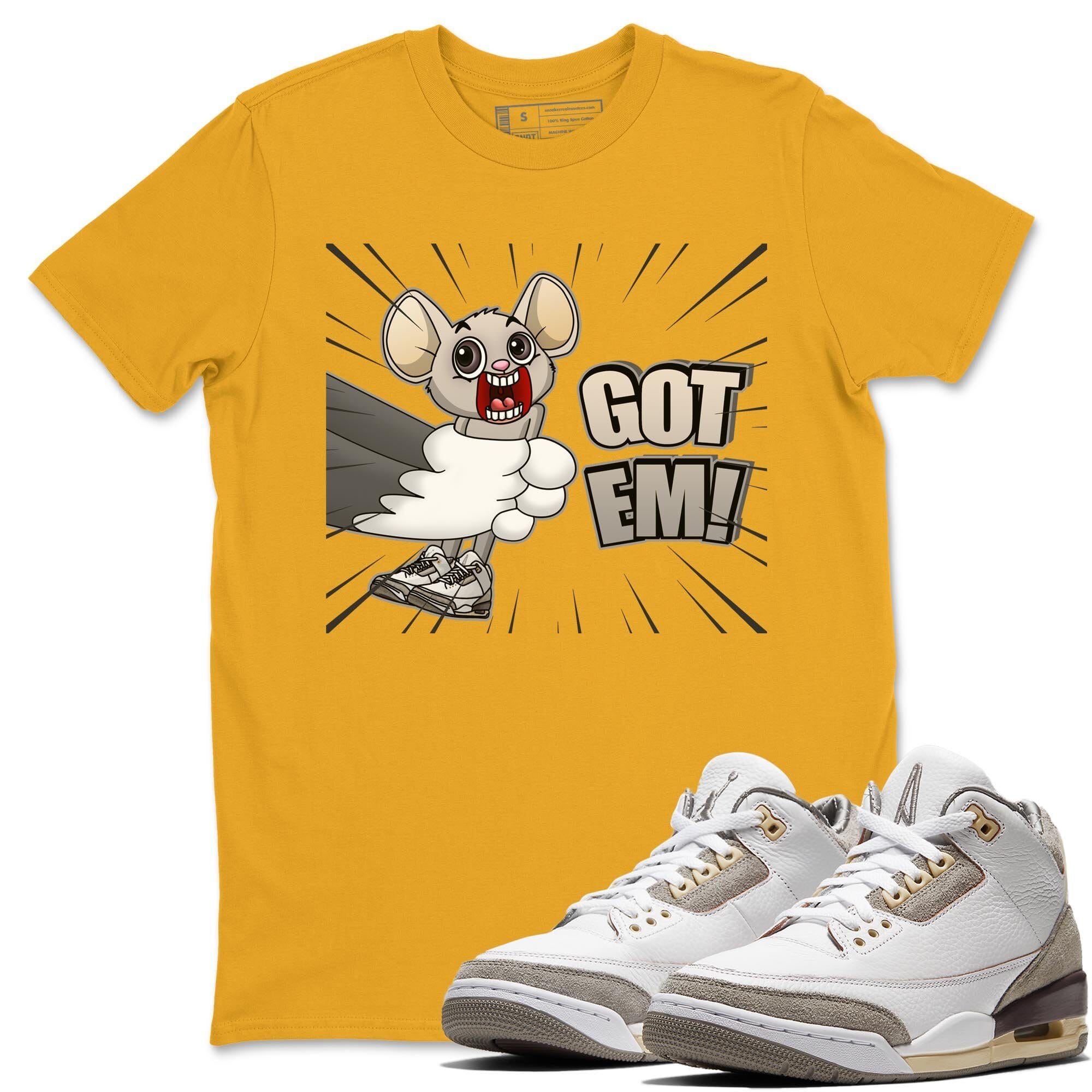 T&J Got Em Unisex Tops - Air Jordan 3 A Ma Maniere