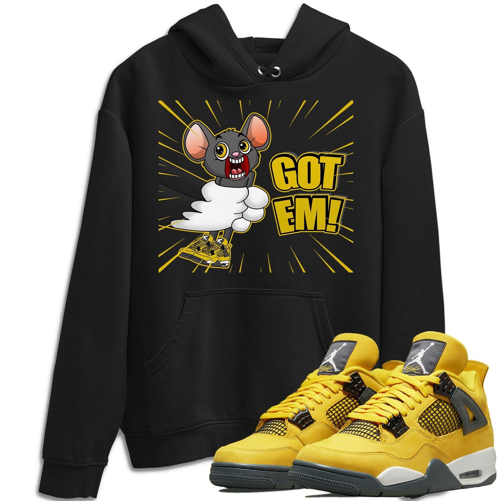 T&J Got Em Unisex Tops - Air Jordan 4 Lightning