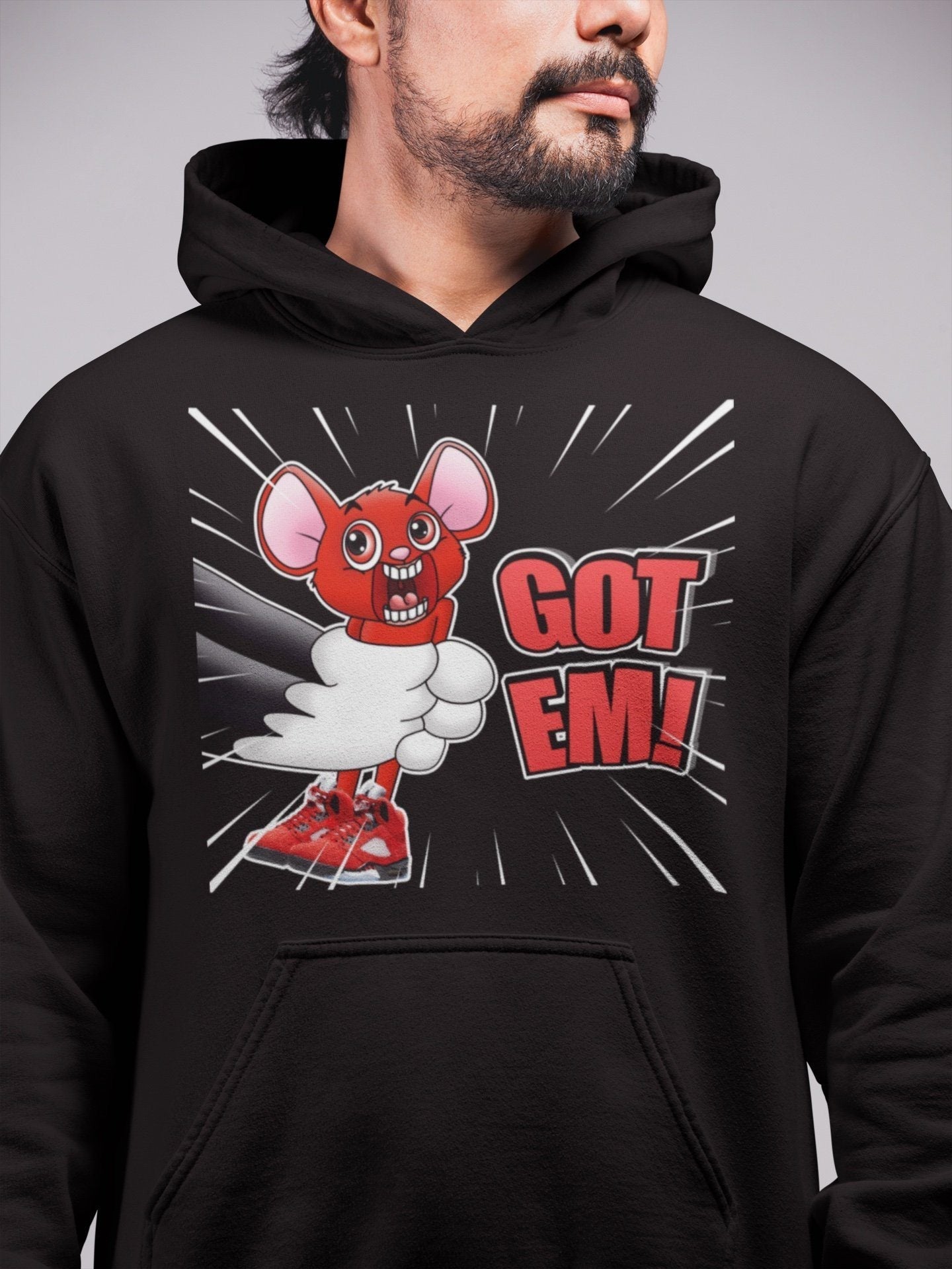 T&J Got Em Unisex Tops - Air Jordan 5 Raging Bull
