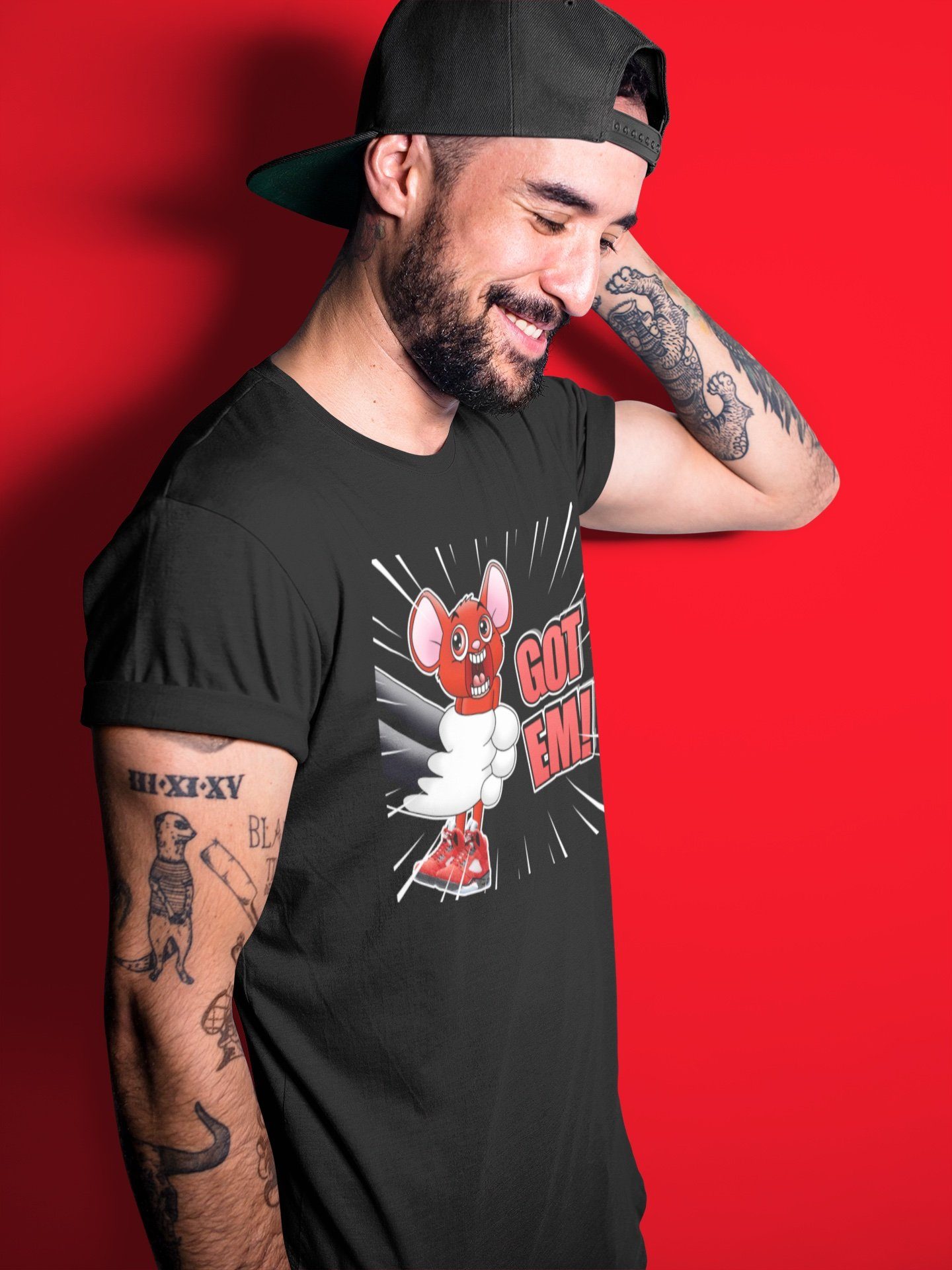 T&J Got Em Unisex Tops - Air Jordan 5 Raging Bull