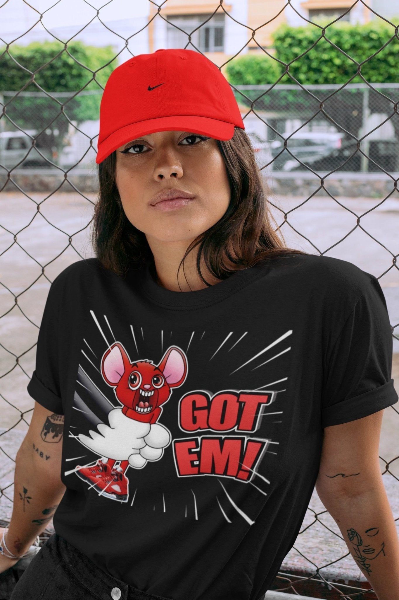 T&J Got Em Unisex Tops - Air Jordan 5 Raging Bull
