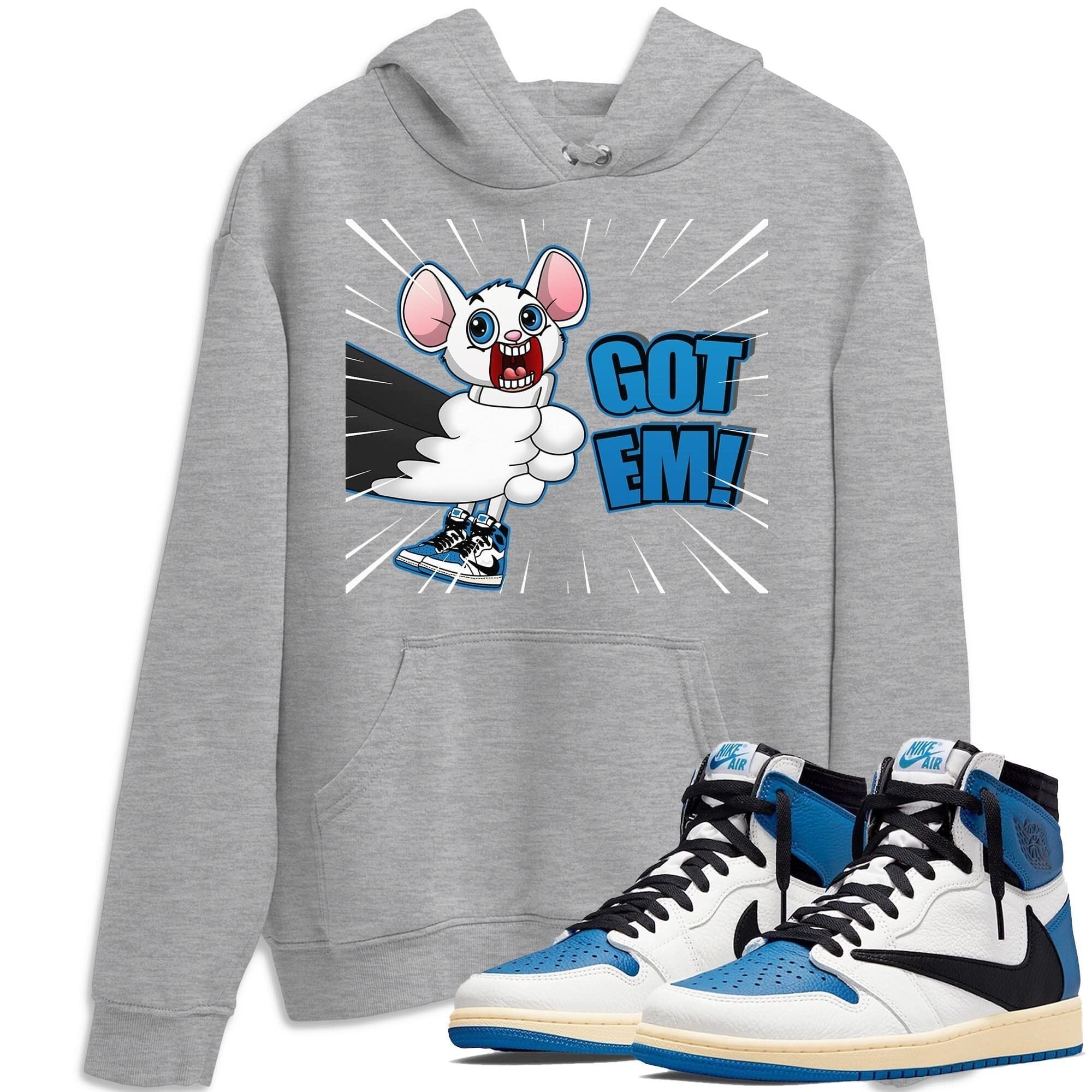 T&J Got Em Unisex Tops - Air Jordan 1 Travis Scott Fragment