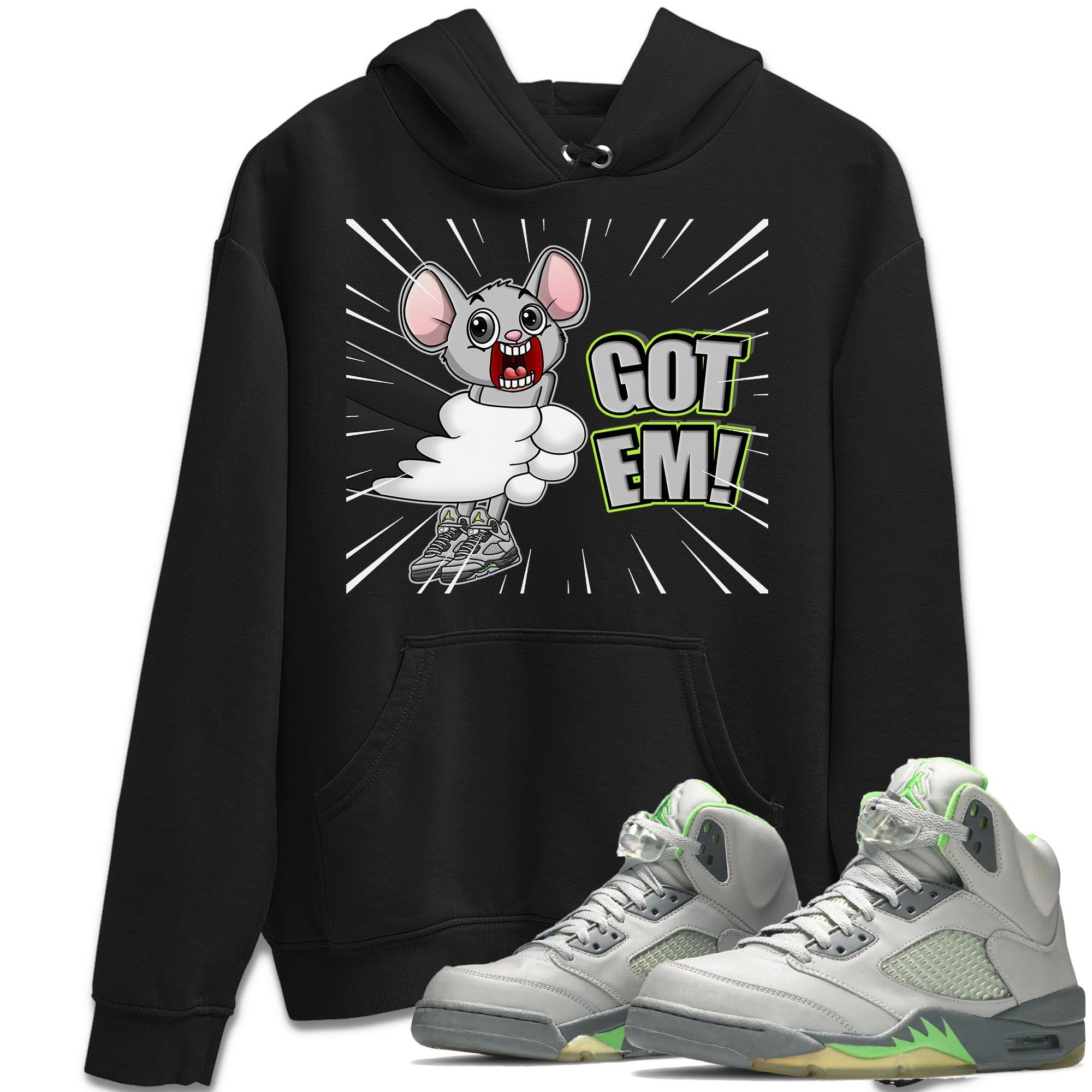 T&J Got Em Unisex Tops - Air Jordan 5 Green Bean