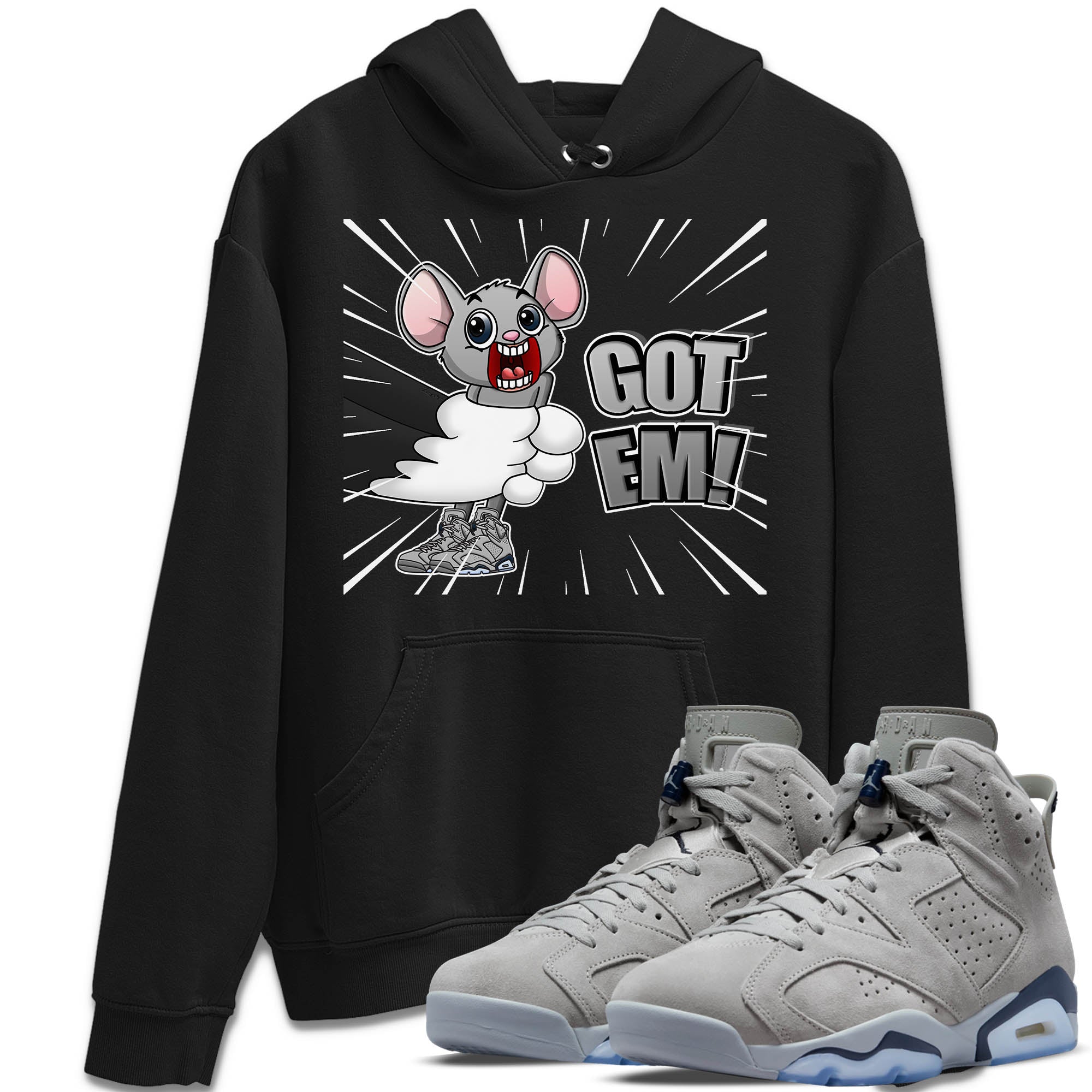 T&J Got Em Unisex Tops - Air Jordan 6 Georgetown