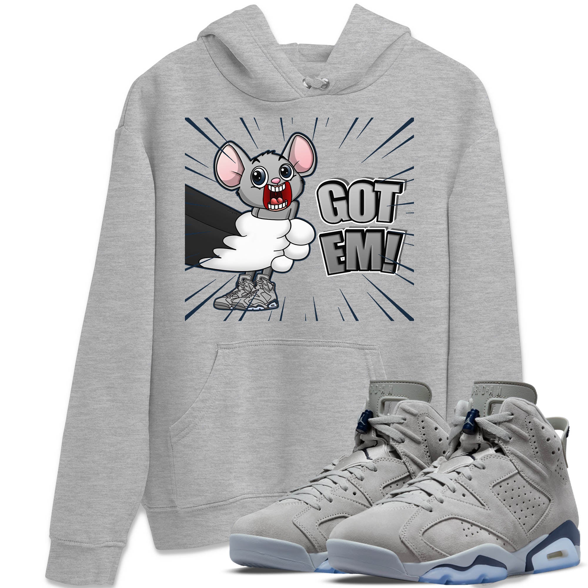 T&J Got Em Unisex Tops - Air Jordan 6 Georgetown